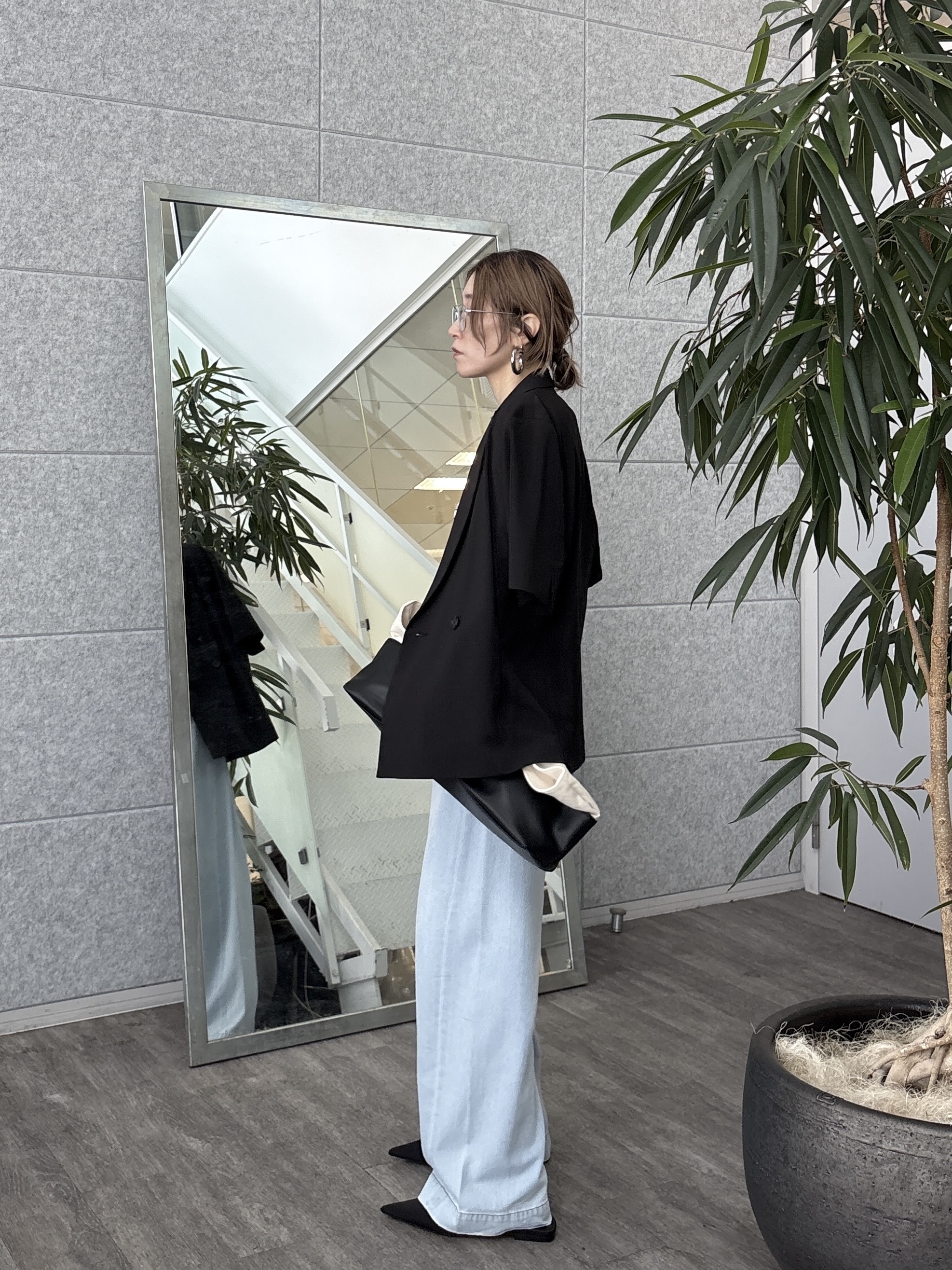 kotakiさんの「INDIVI｜Comfy SET UP｜ハーフスリーブジャケット【セットアップ対応／通勤／接触冷感／UVカット】」を使ったコーディネート