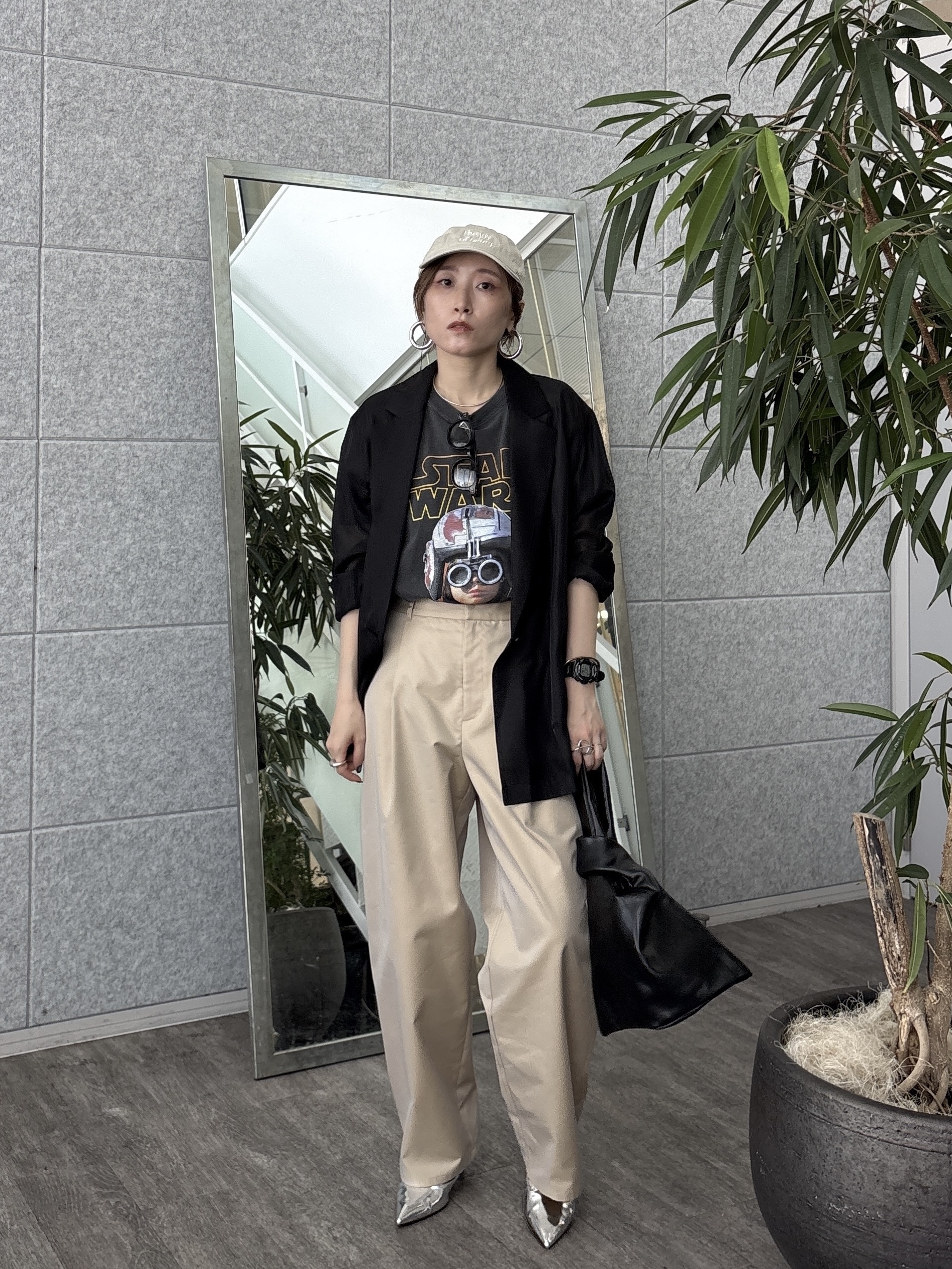 kotakiさんの「INDIVI｜【接触冷感/通気性】シアーシャツジャケット」を使ったコーディネート