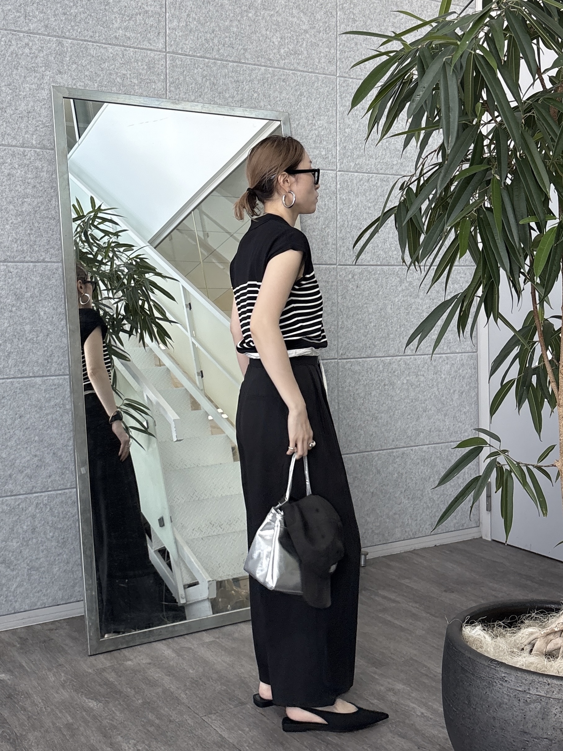 kotakiさんの「INDIVI｜シアーフレンチポロ【接触冷感】」を使ったコーディネート