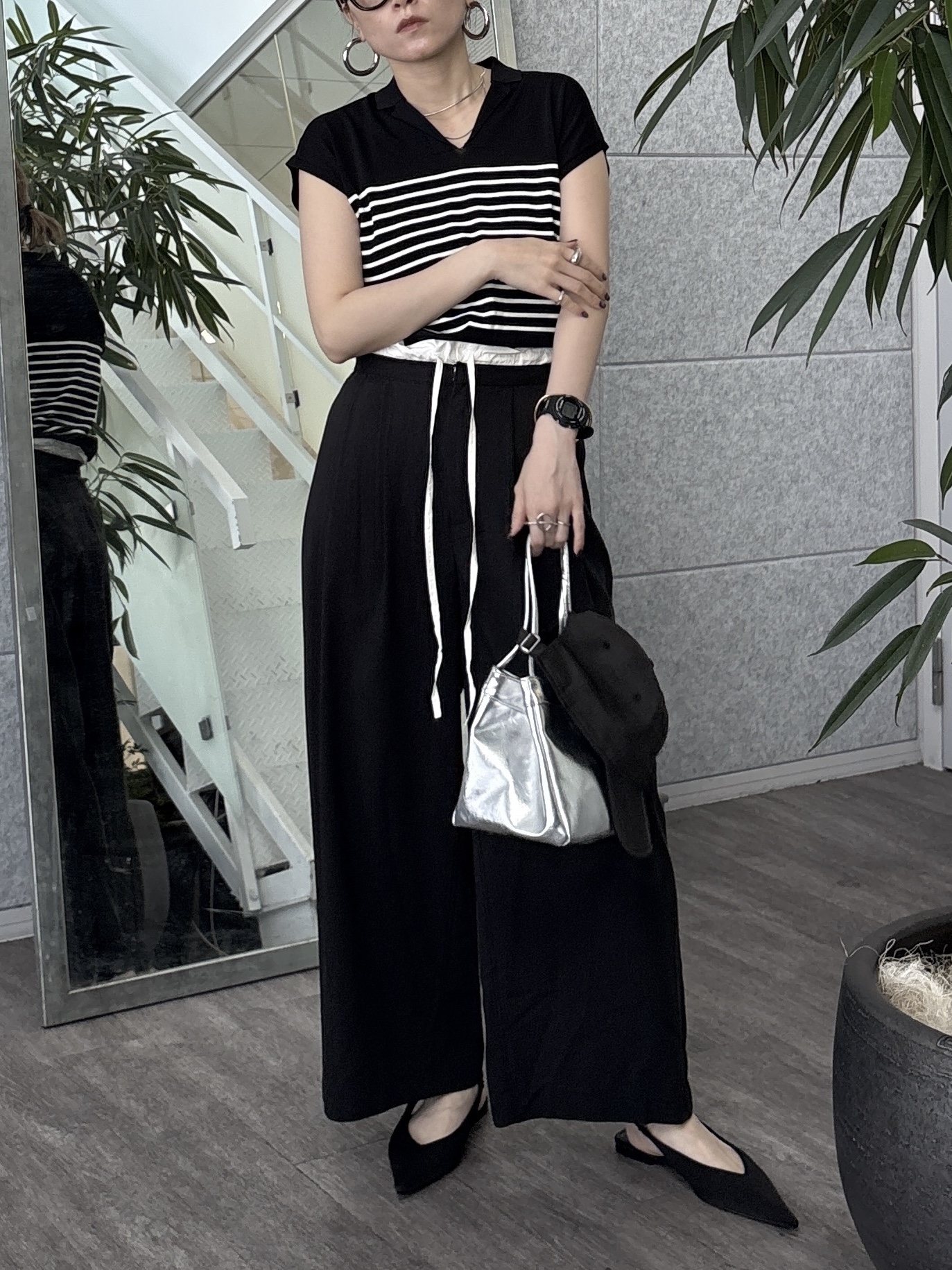 kotakiさんの「INDIVI｜シアーフレンチポロ【接触冷感】」を使ったコーディネート