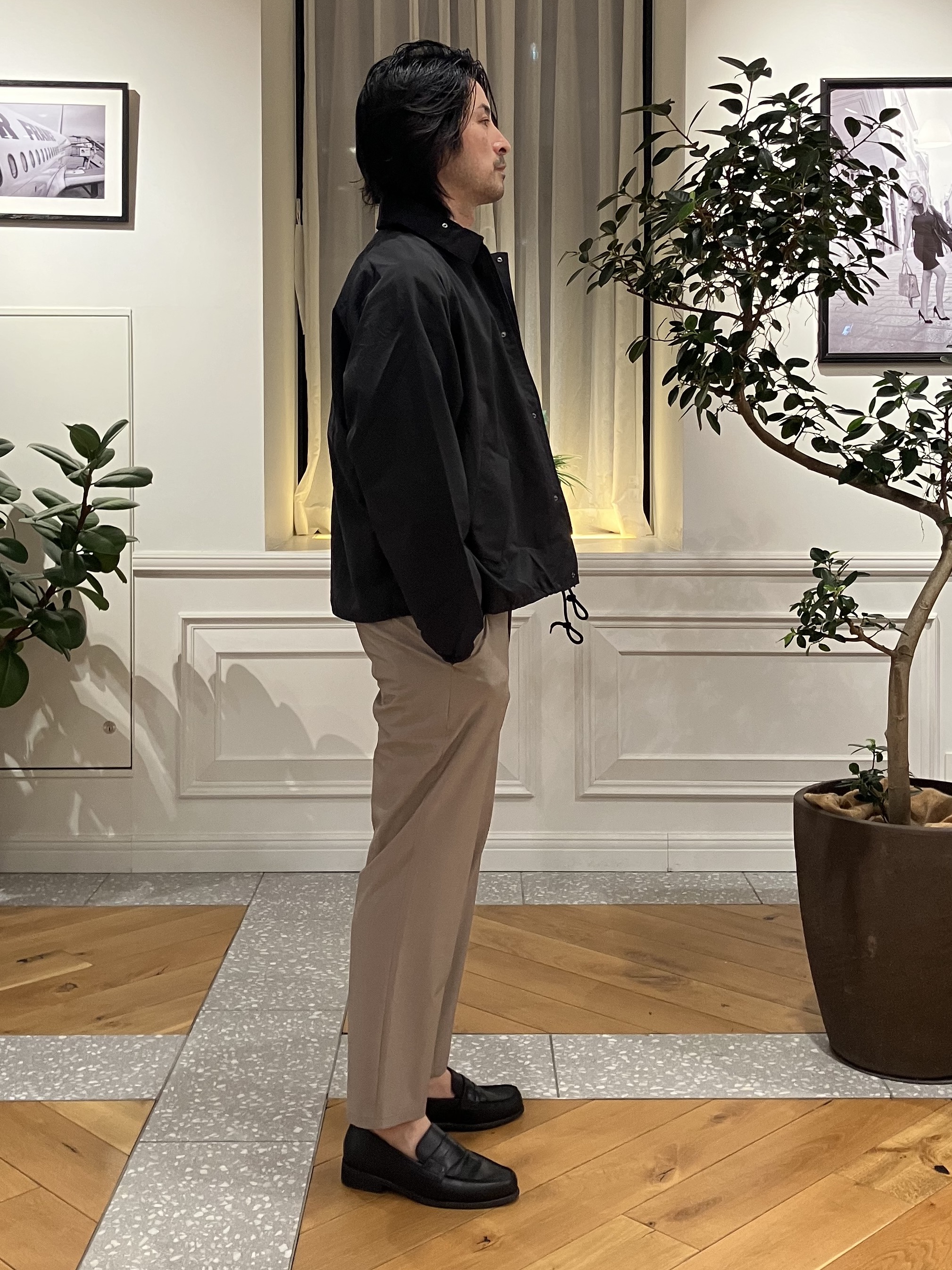 junyaさんの「DRESSTERIOR｜【接触冷感／抗菌防臭／消臭】ICE CLEAR COTTON ポケットTシャツ」を使ったコーディネート