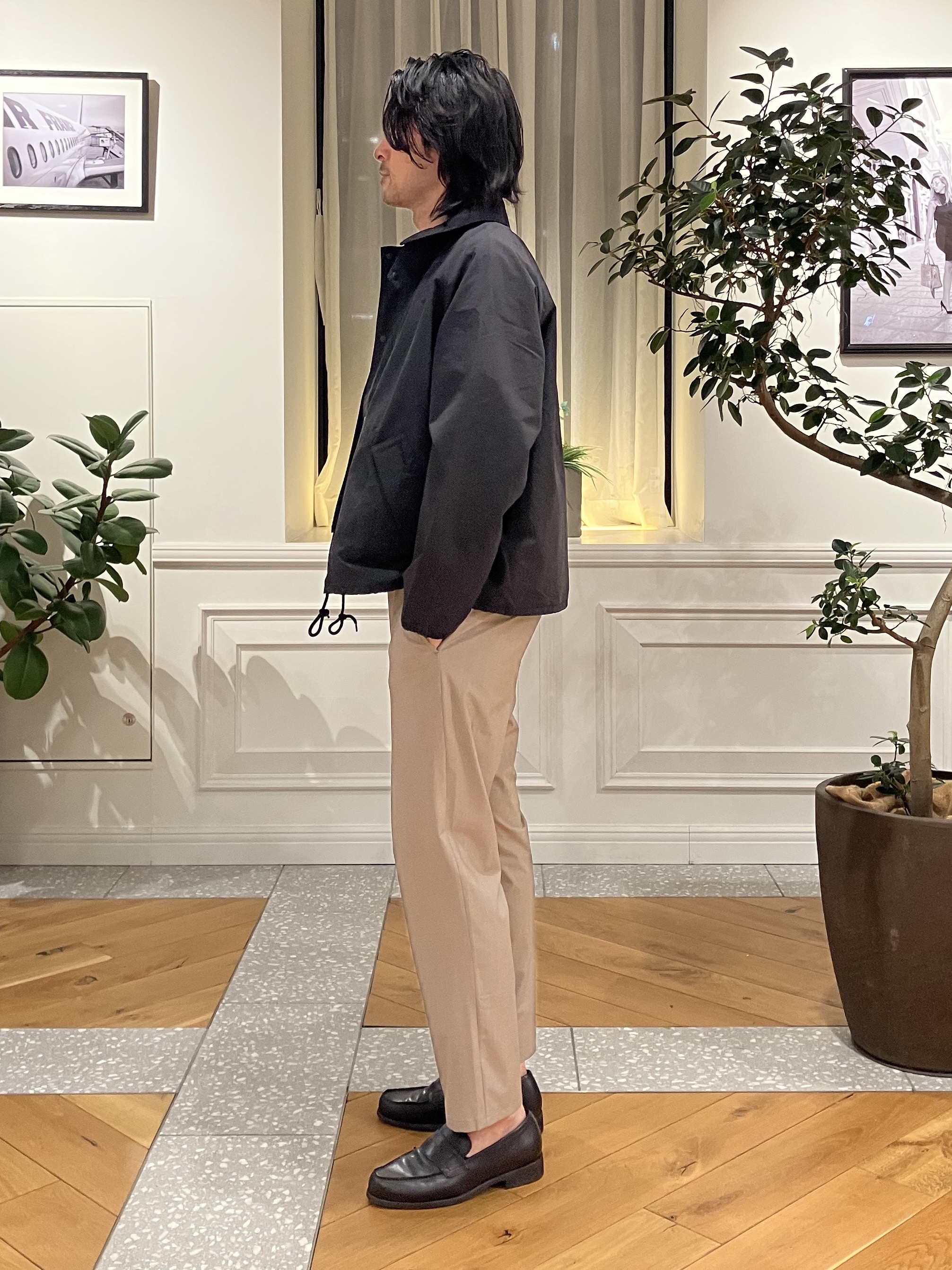 junyaさんの「DRESSTERIOR｜【接触冷感／抗菌防臭／消臭】ICE CLEAR COTTON ポケットTシャツ」を使ったコーディネート