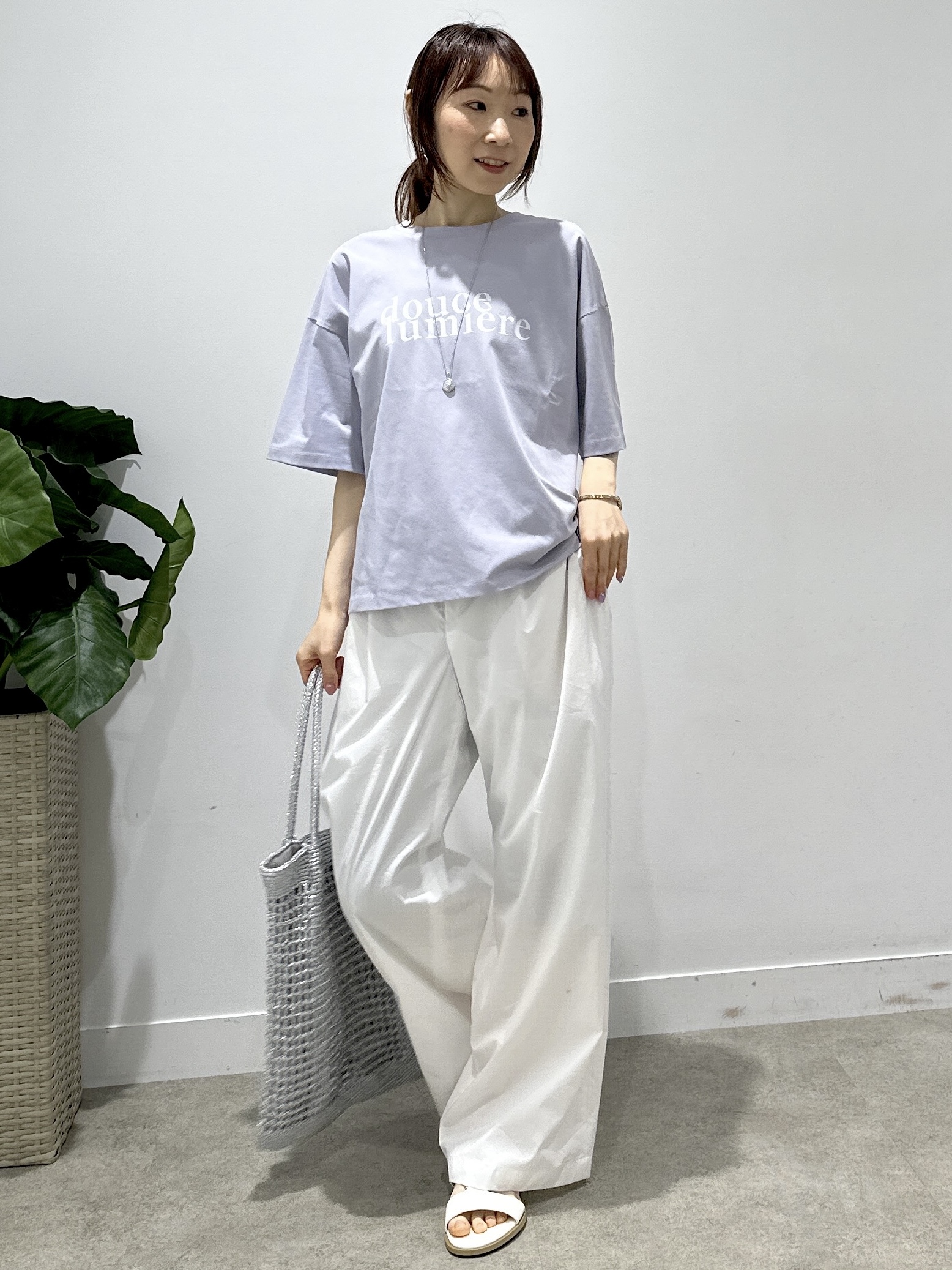 Miwaさんの「UNTITLED｜◆【洗える】シアーブルゾン」を使ったコーディネート