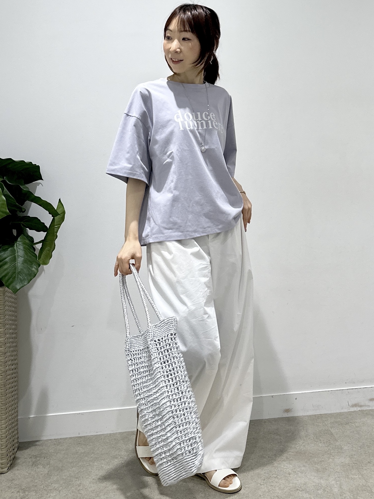 Miwaさんの「UNTITLED｜◆【洗える】シアーブルゾン」を使ったコーディネート