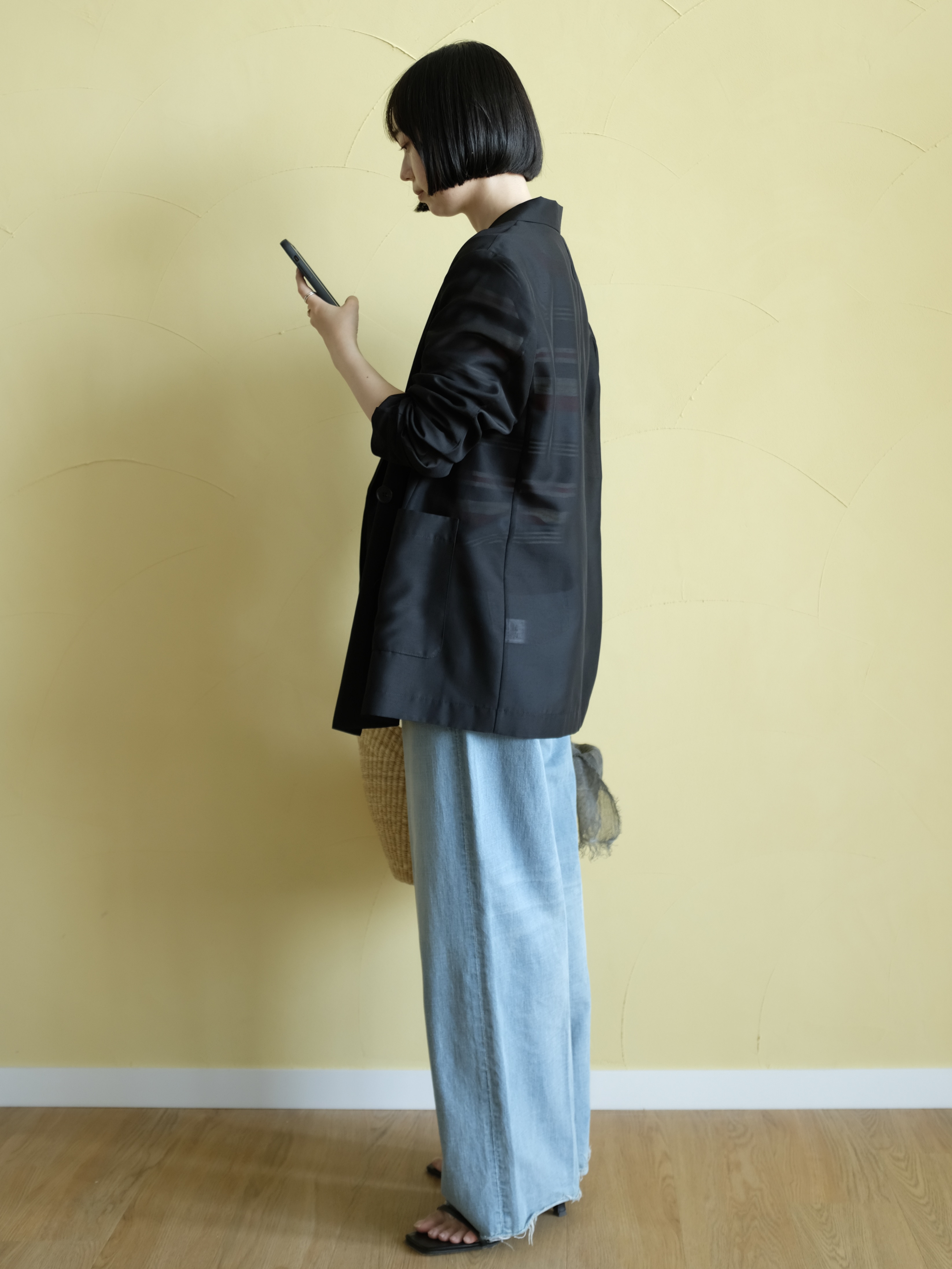 Kishimotoさんの「DRESSTERIOR｜◆【otonaMUSE5月号掲載】コットンシルクマルチボーダーニット」を使ったコーディネート