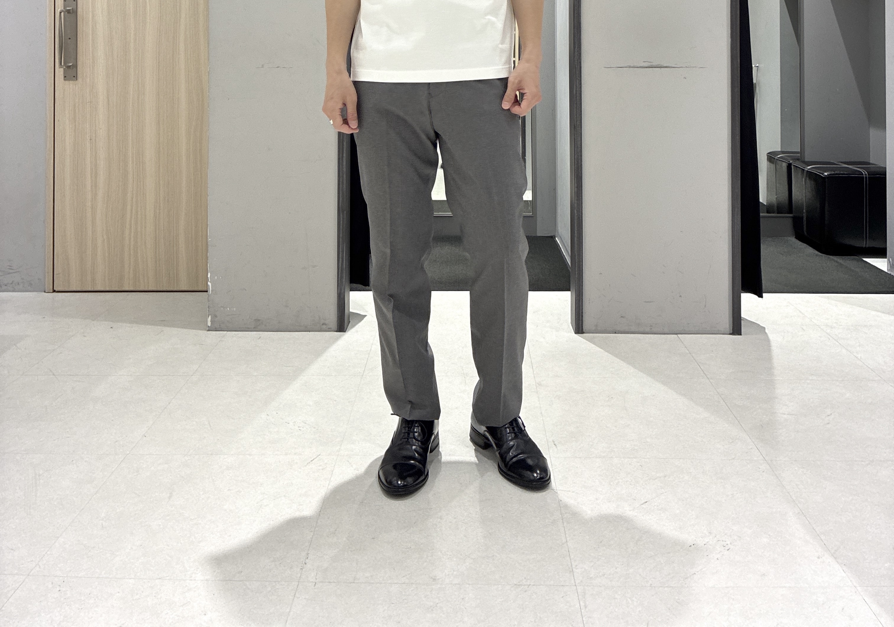 わいずみさんの「TAKEO KIKUCHI｜【接触冷感】アイスクリアコットン ワンポイント ポロシャツ」を使ったコーディネート