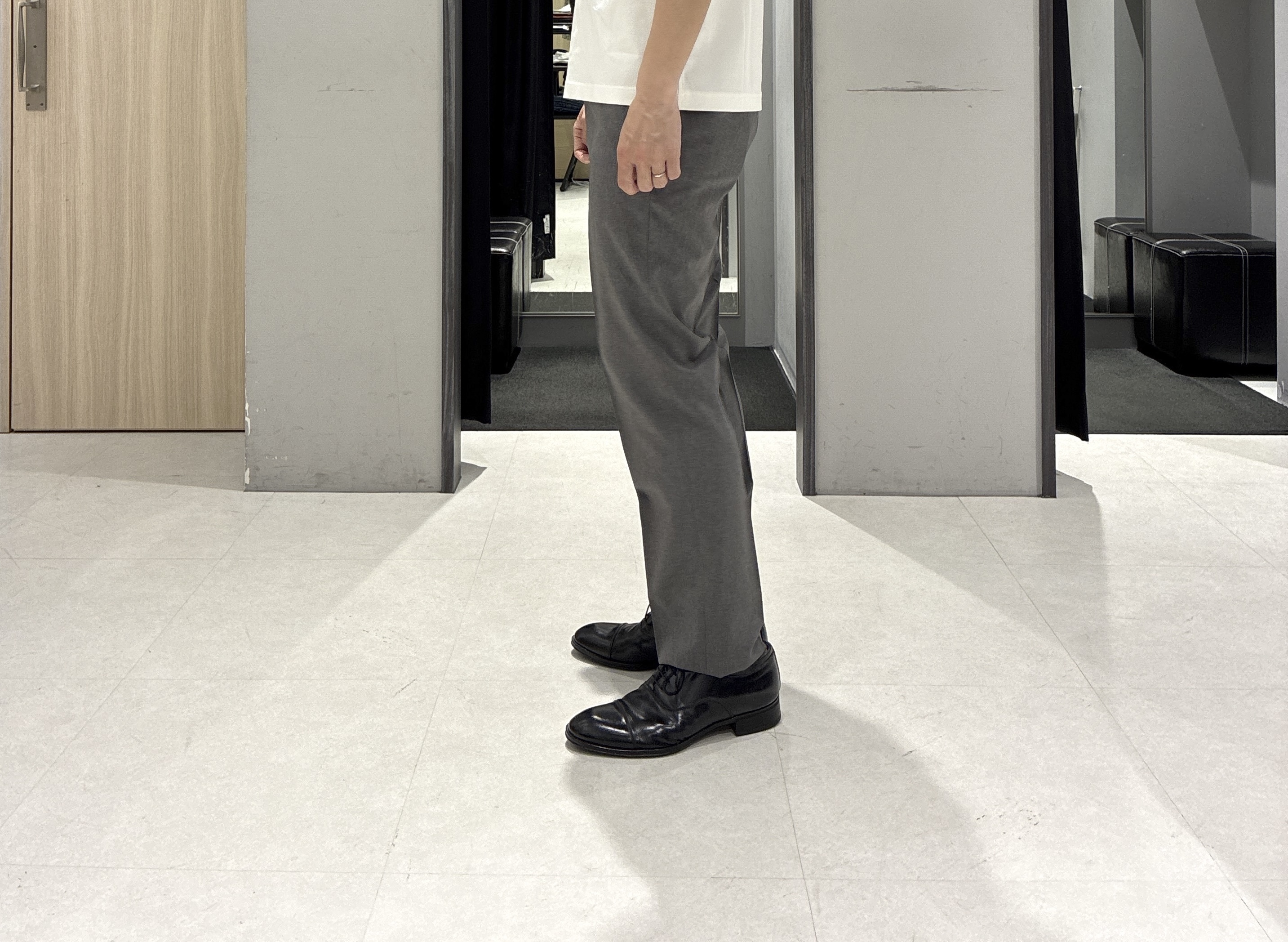 わいずみさんの「TAKEO KIKUCHI｜【接触冷感】アイスクリアコットン ワンポイント ポロシャツ」を使ったコーディネート