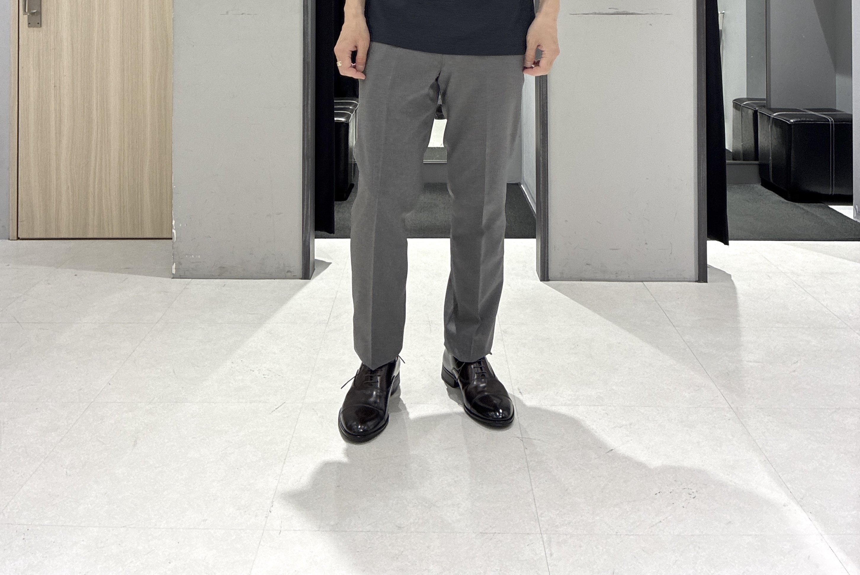 わいずみさんの「TAKEO KIKUCHI｜【汗染み軽減/接触冷感】ビズ ポロシャツ」を使ったコーディネート