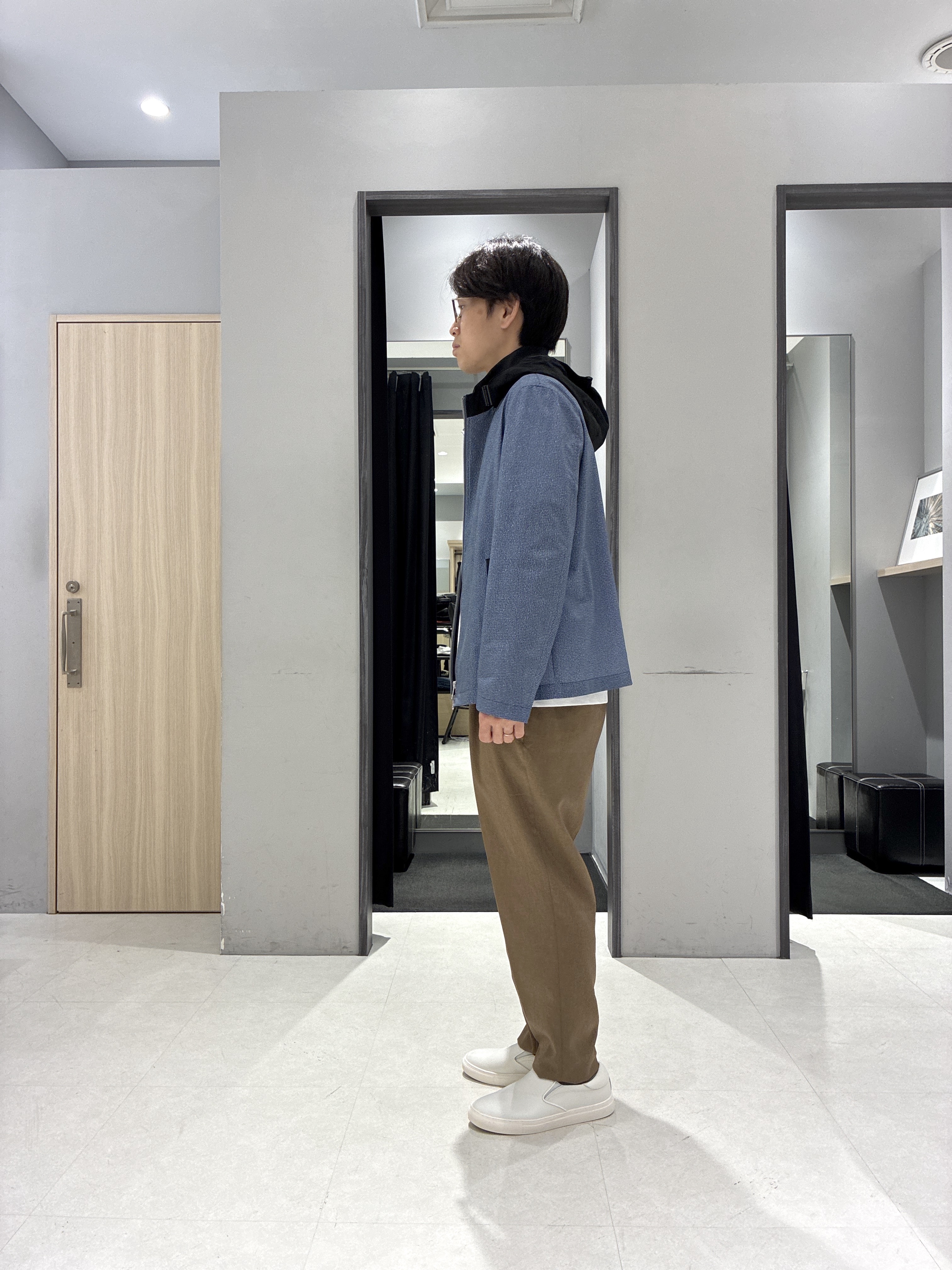 わいずみさんの「TAKEO KIKUCHI｜2WAYアクティブ ライト ブルゾン」を使ったコーディネート