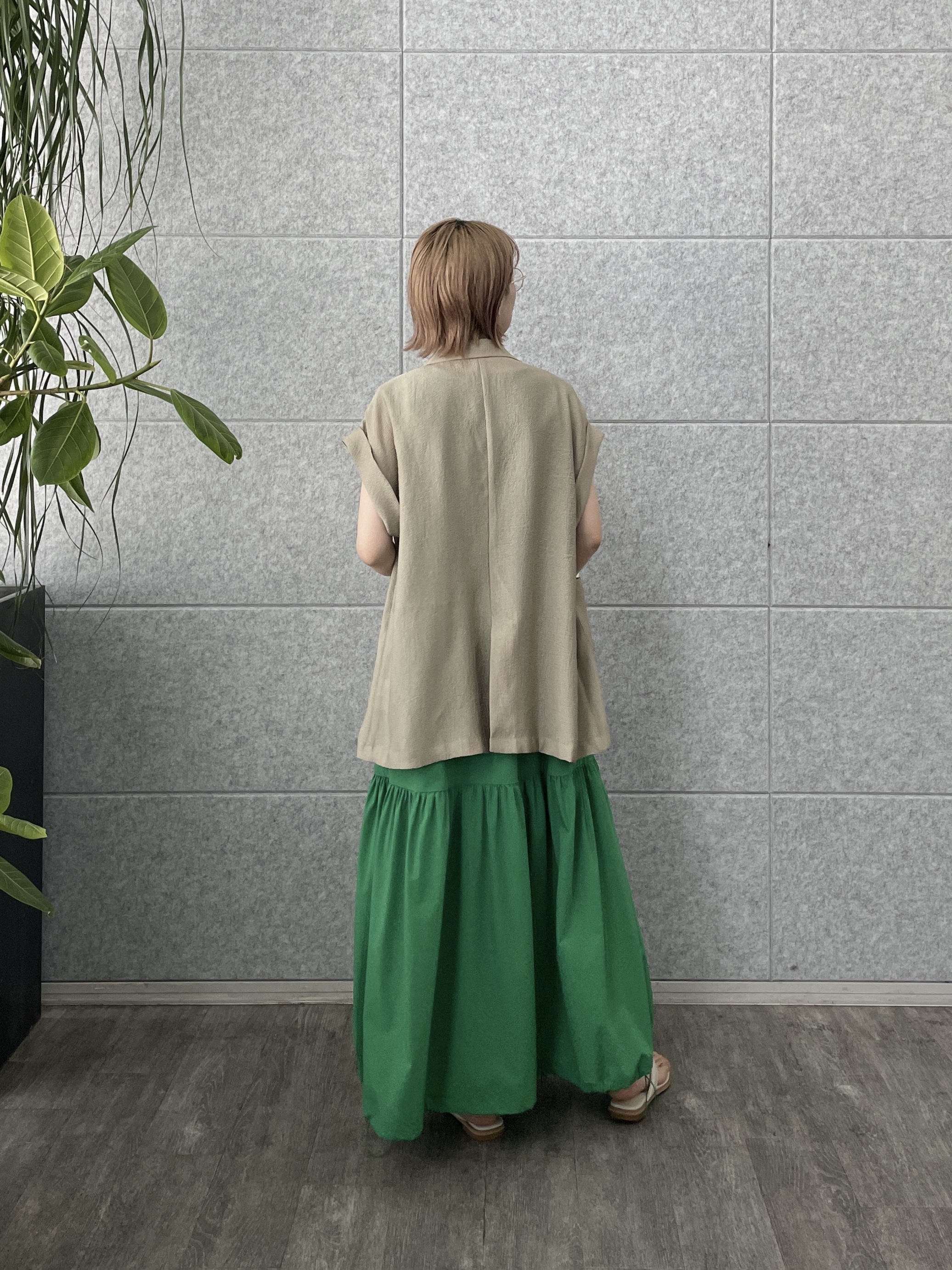 mikuさんの「INDIVI｜2WAYスキッパーワンピース【再入荷／接触冷感】」を使ったコーディネート