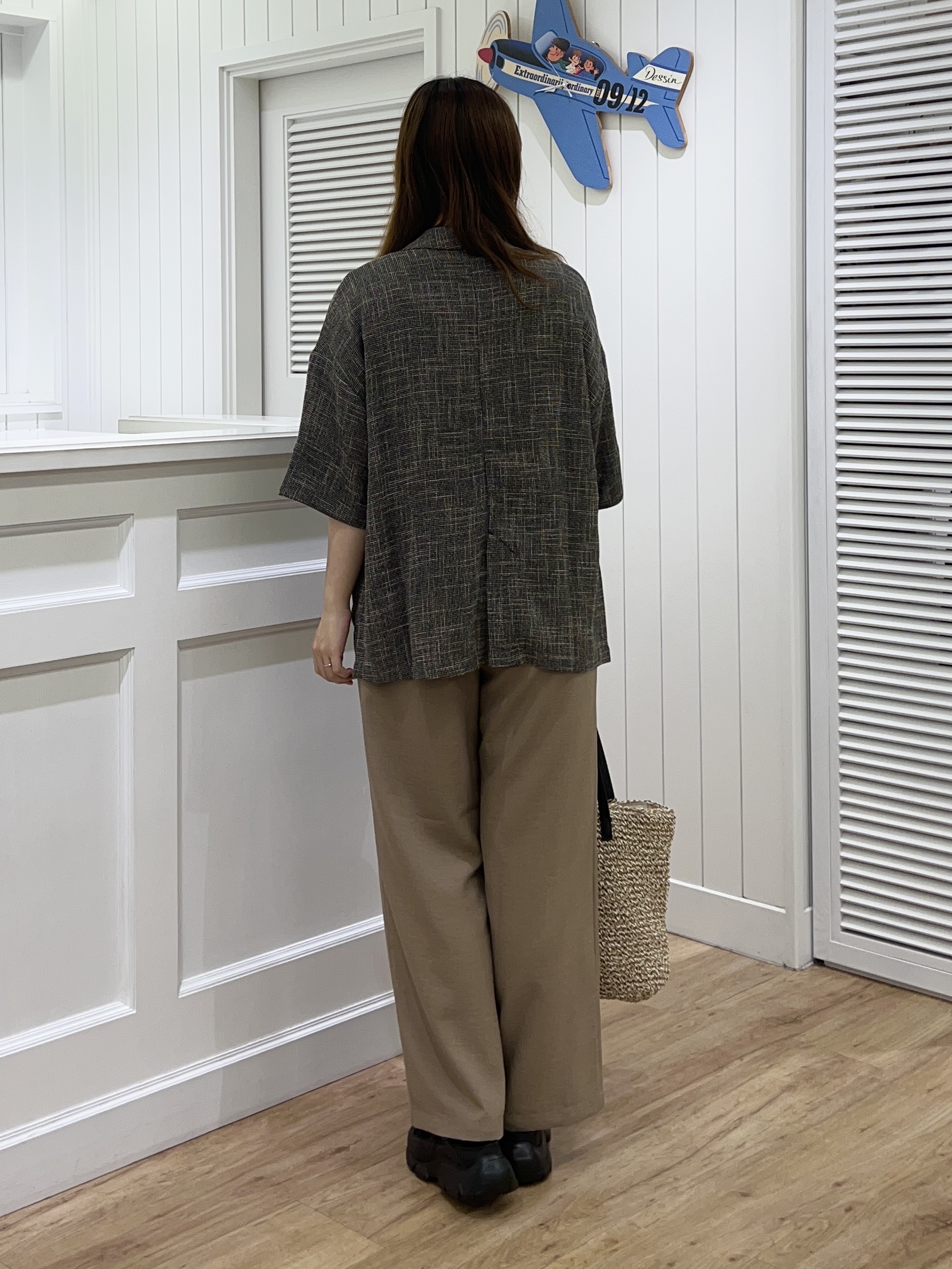 Ayakaさんの「Dessin｜【洗える】エアリーテーラードジャケット」を使ったコーディネート