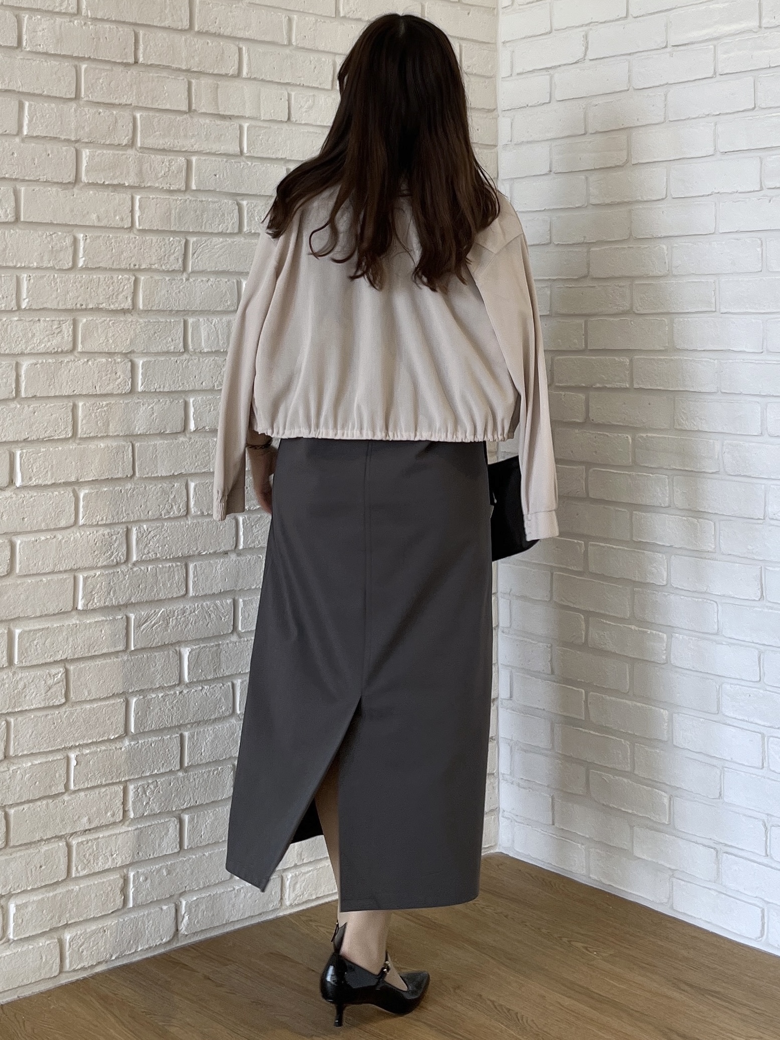 Saekoさんの「UNTITLED｜【接触冷感/UVカット/遮熱/抗菌防臭】ライトプレーティングワンピース」を使ったコーディネート