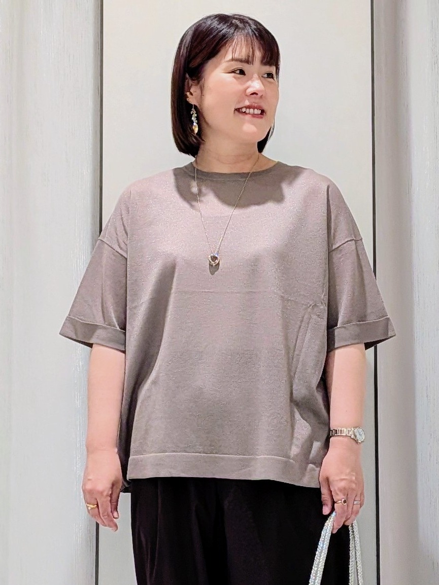 Onumaさんの「UNTITLED｜【アンサンブル可/シアー】リネンエステルカーディガン」を使ったコーディネート