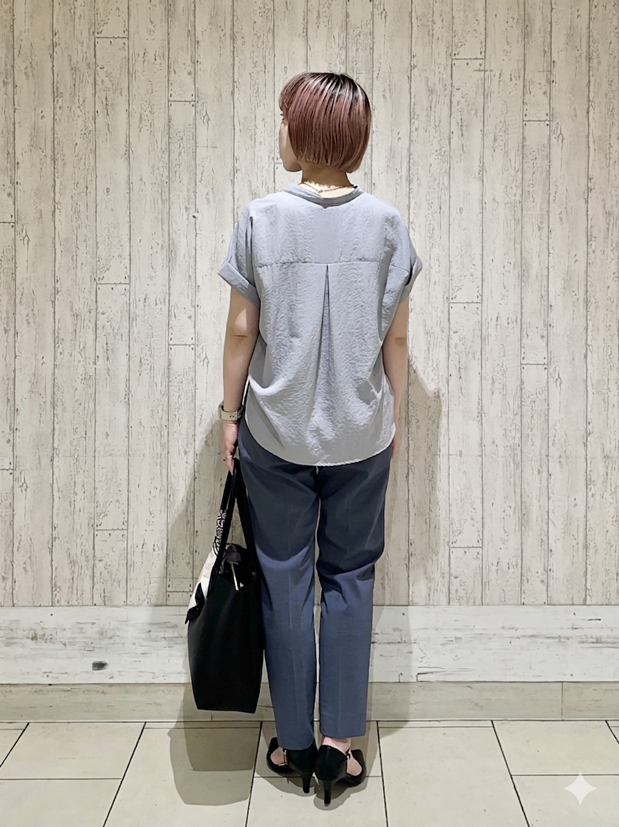 Hana...eさんの「index｜【接触冷感／吸水速乾】セットアップ対応ストレッチテーラードジャケット《イージーアイロン／洗濯機OK／」を使ったコーディネート