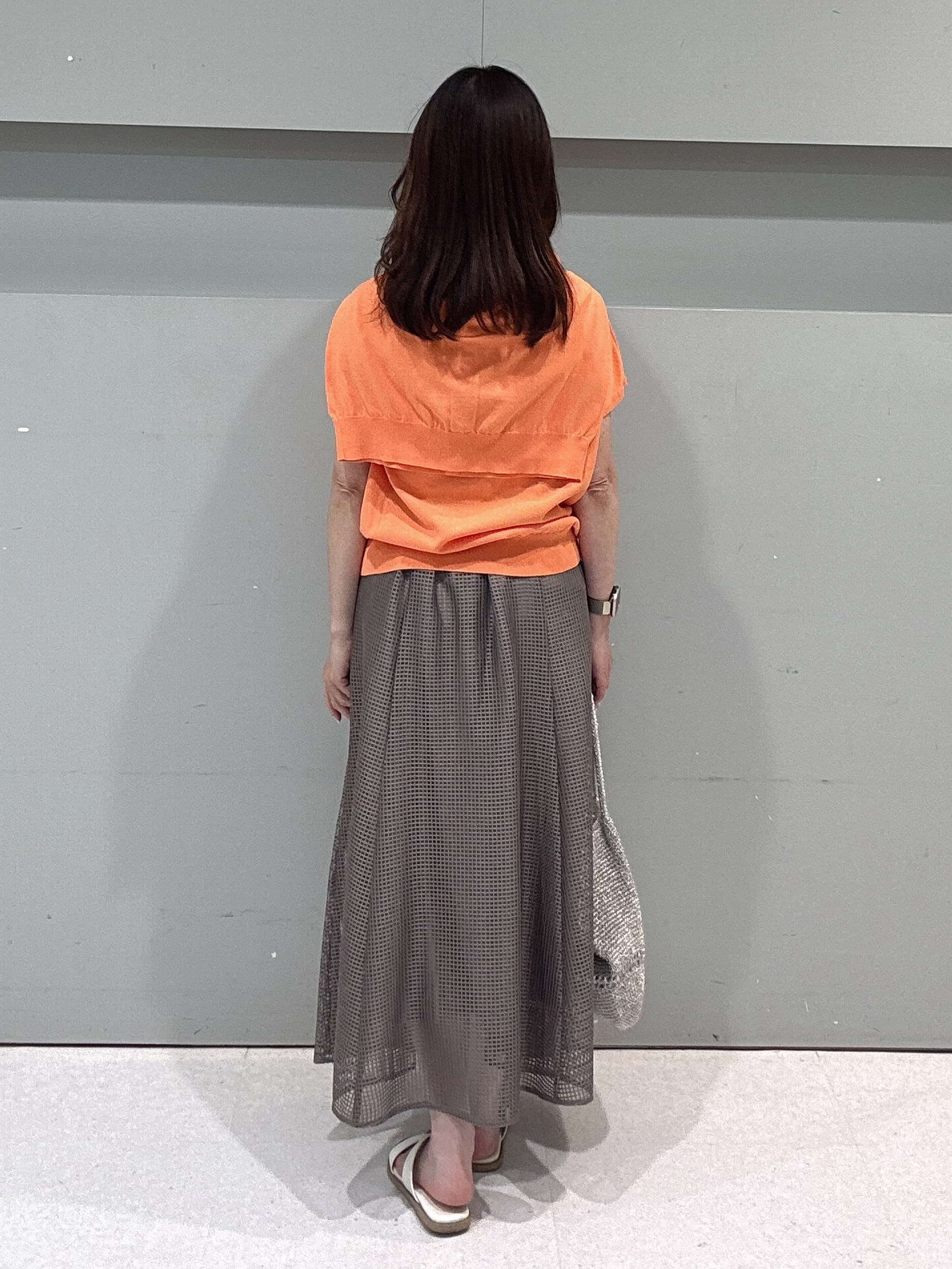 makiさんの「UNTITLED｜◆【9色展開/アンサンブル可】コットンクルーネックカーディガン」を使ったコーディネート
