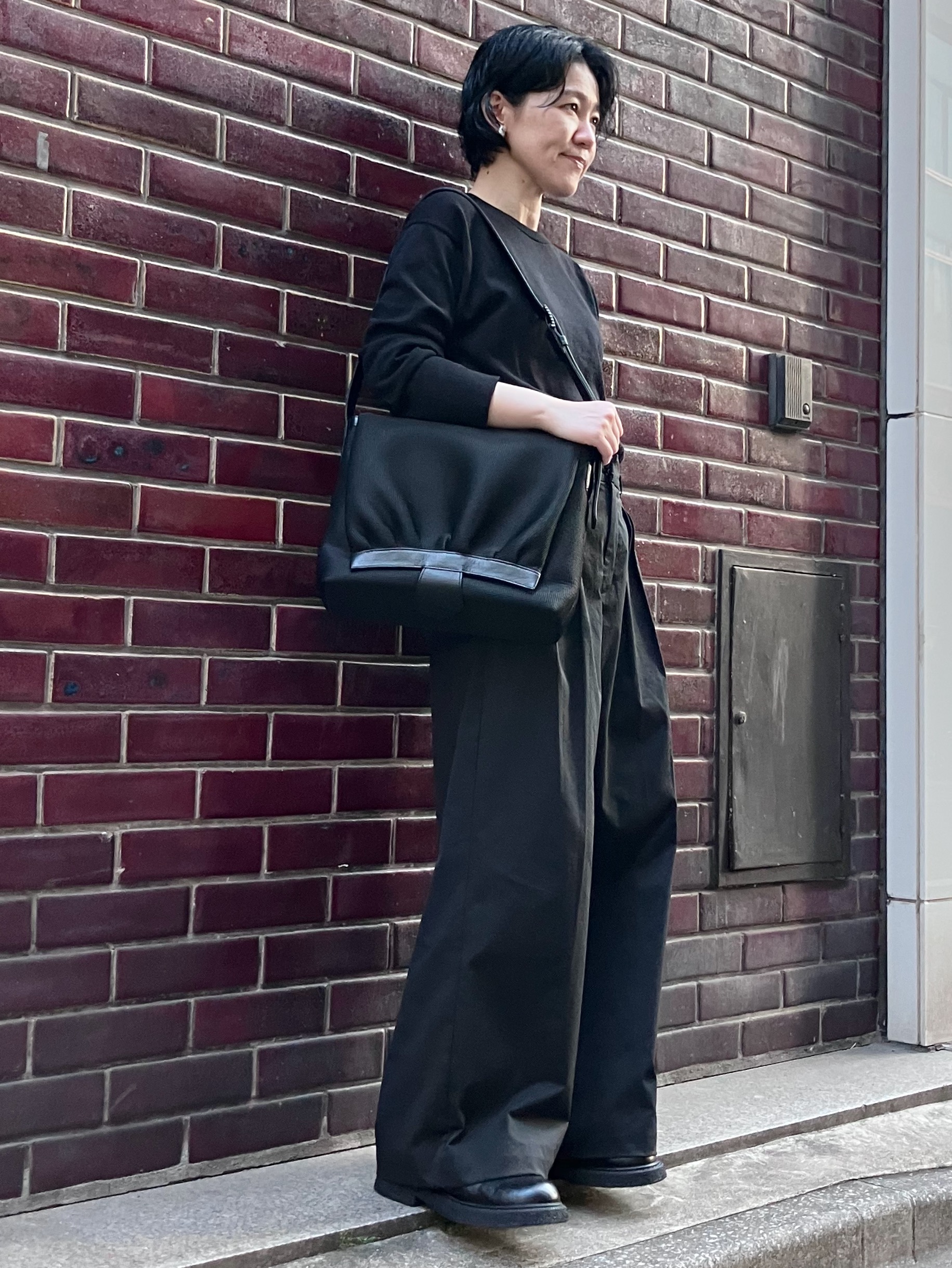 Cさんの「HIROKO HAYASHI｜TRIS（トリス）ショルダーバッグM」を使ったコーディネート