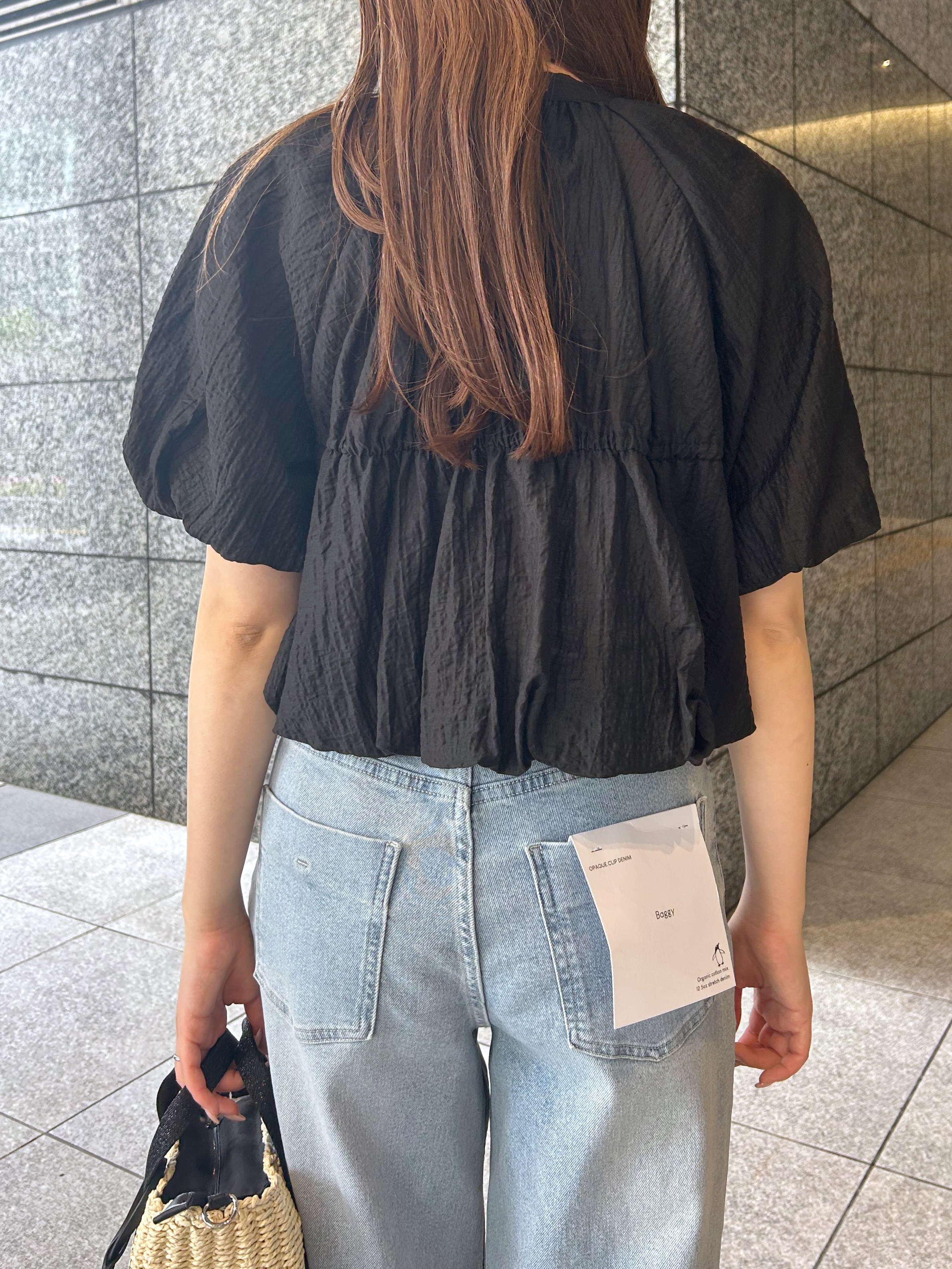 Risaさんの「OPAQUE.CLIP｜バルーンデザインブラウス【洗濯機OK】」を使ったコーディネート
