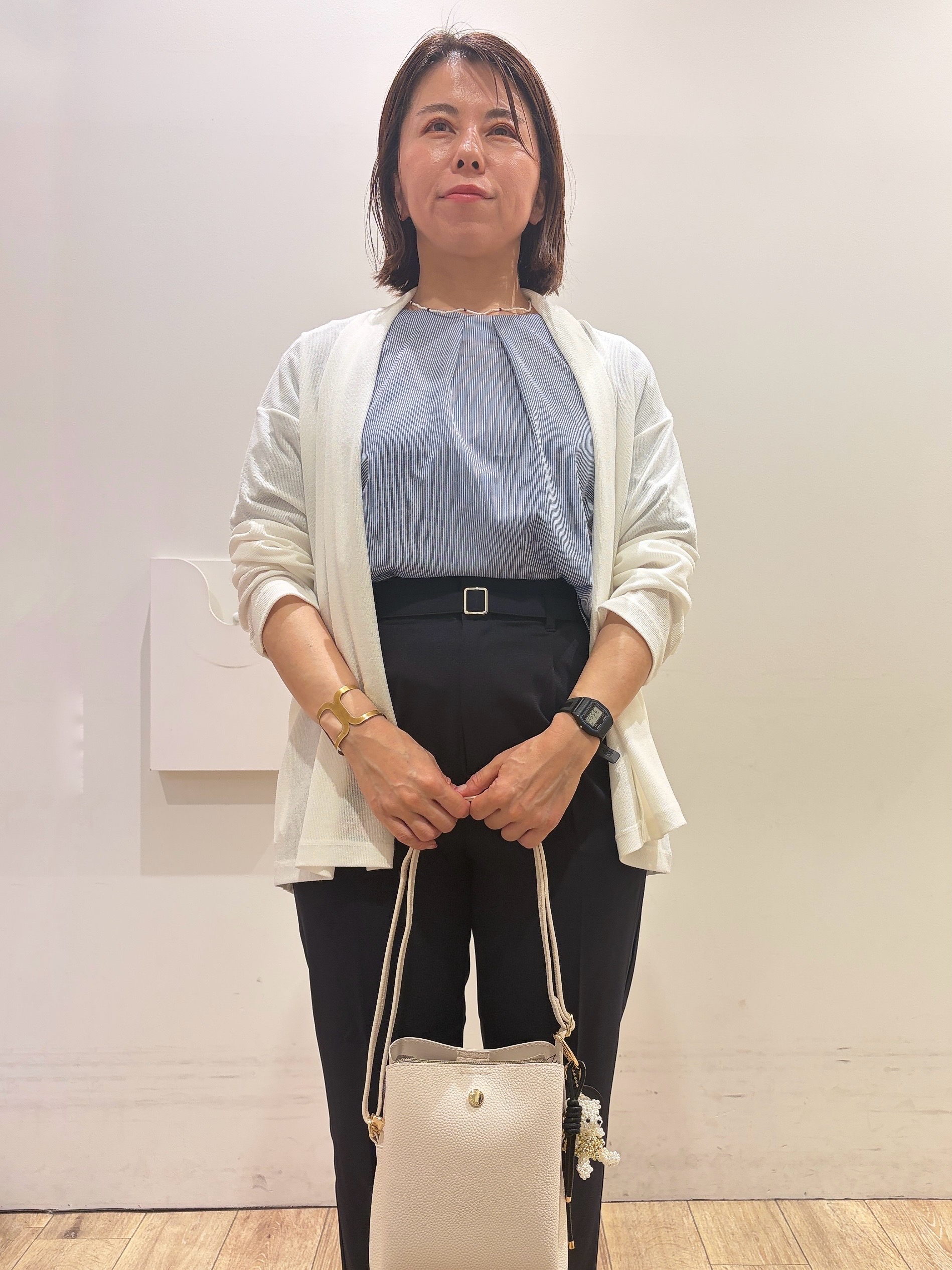 YUKOさんの「index｜【UVケア】ひんやりカーディガン《接触冷感／洗濯機OK》」を使ったコーディネート