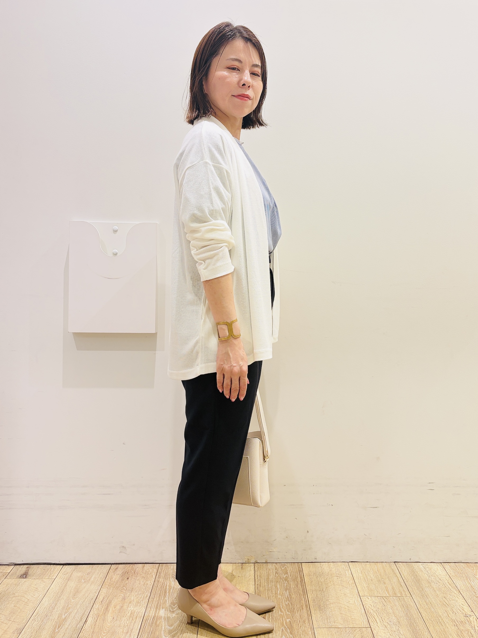 YUKOさんの「index｜【UVケア】ひんやりカーディガン《接触冷感／洗濯機OK》」を使ったコーディネート