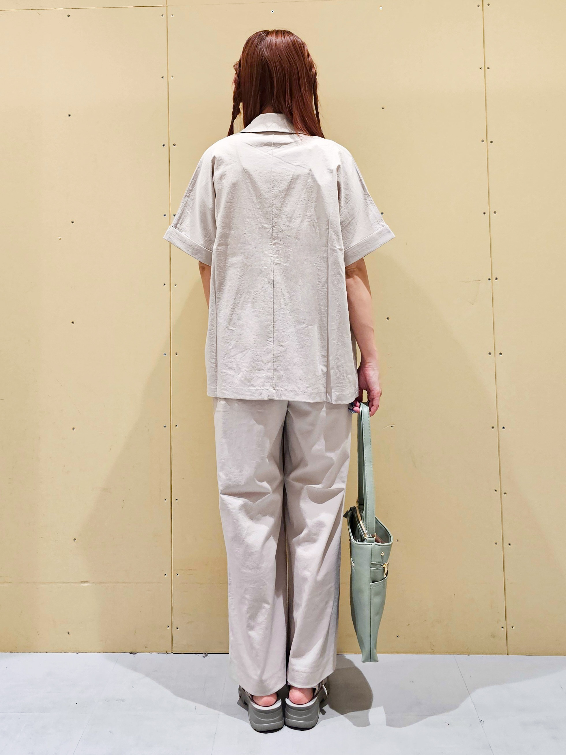 ゆゆさんの「SHOO･LA･RUE｜【高レビュー/洗濯機可/セットアップ可】軽凛(かろりん) 半袖ジャケット」を使ったコーディネート