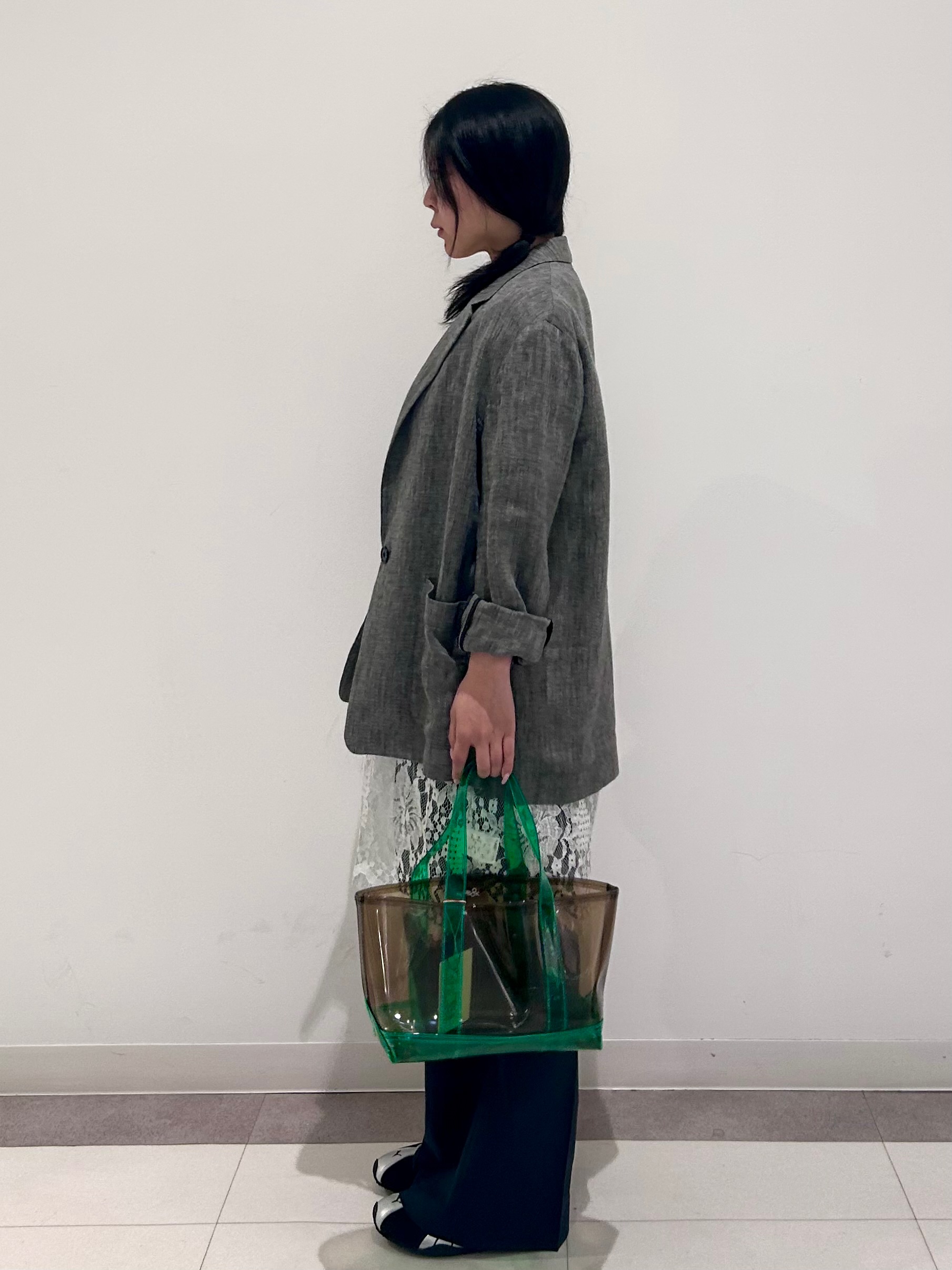 とりみさんの「DRESSTERIOR｜ガラスパール2WAYネックレス」を使ったコーディネート