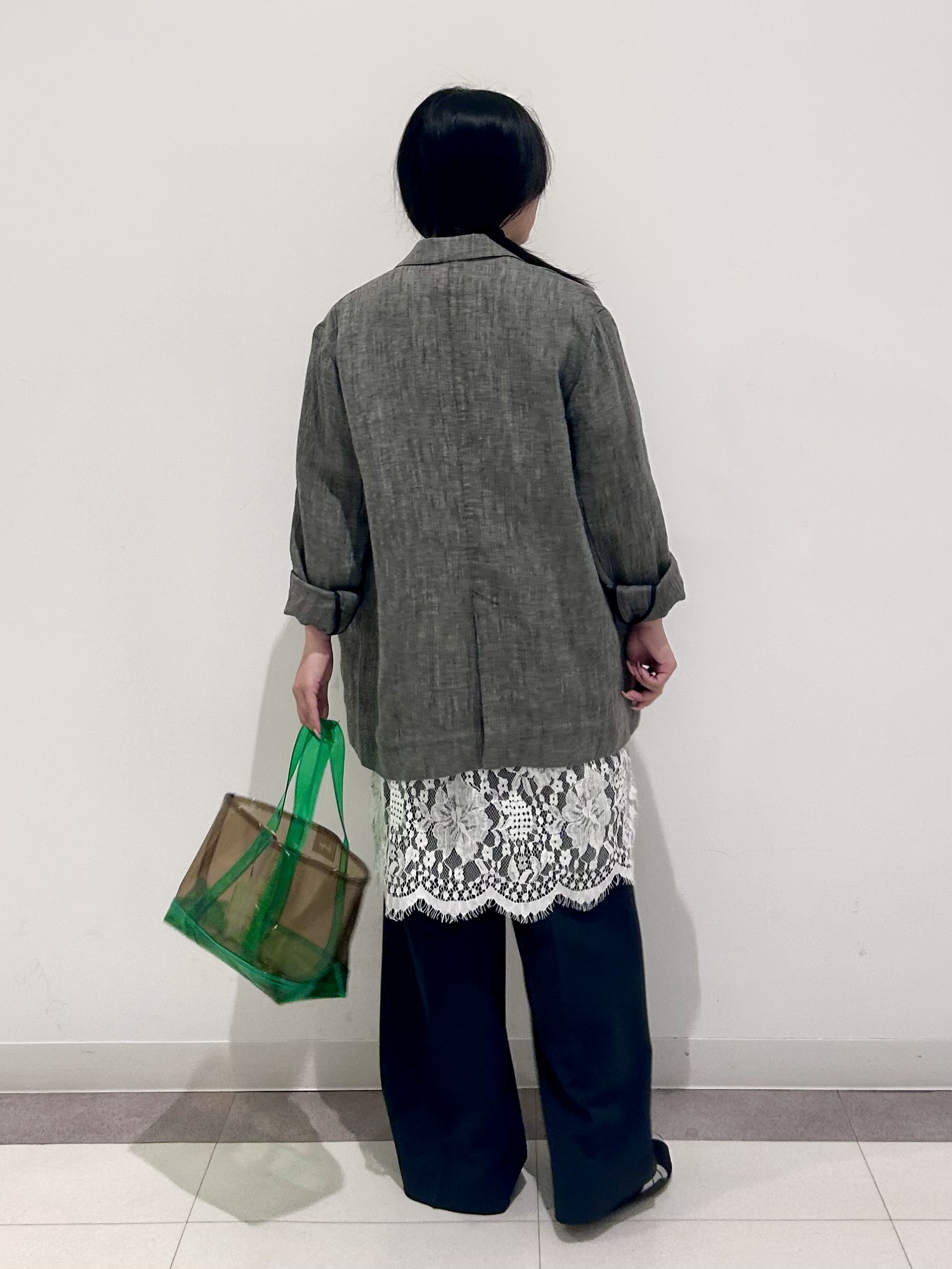 とりみさんの「DRESSTERIOR｜ガラスパール2WAYネックレス」を使ったコーディネート
