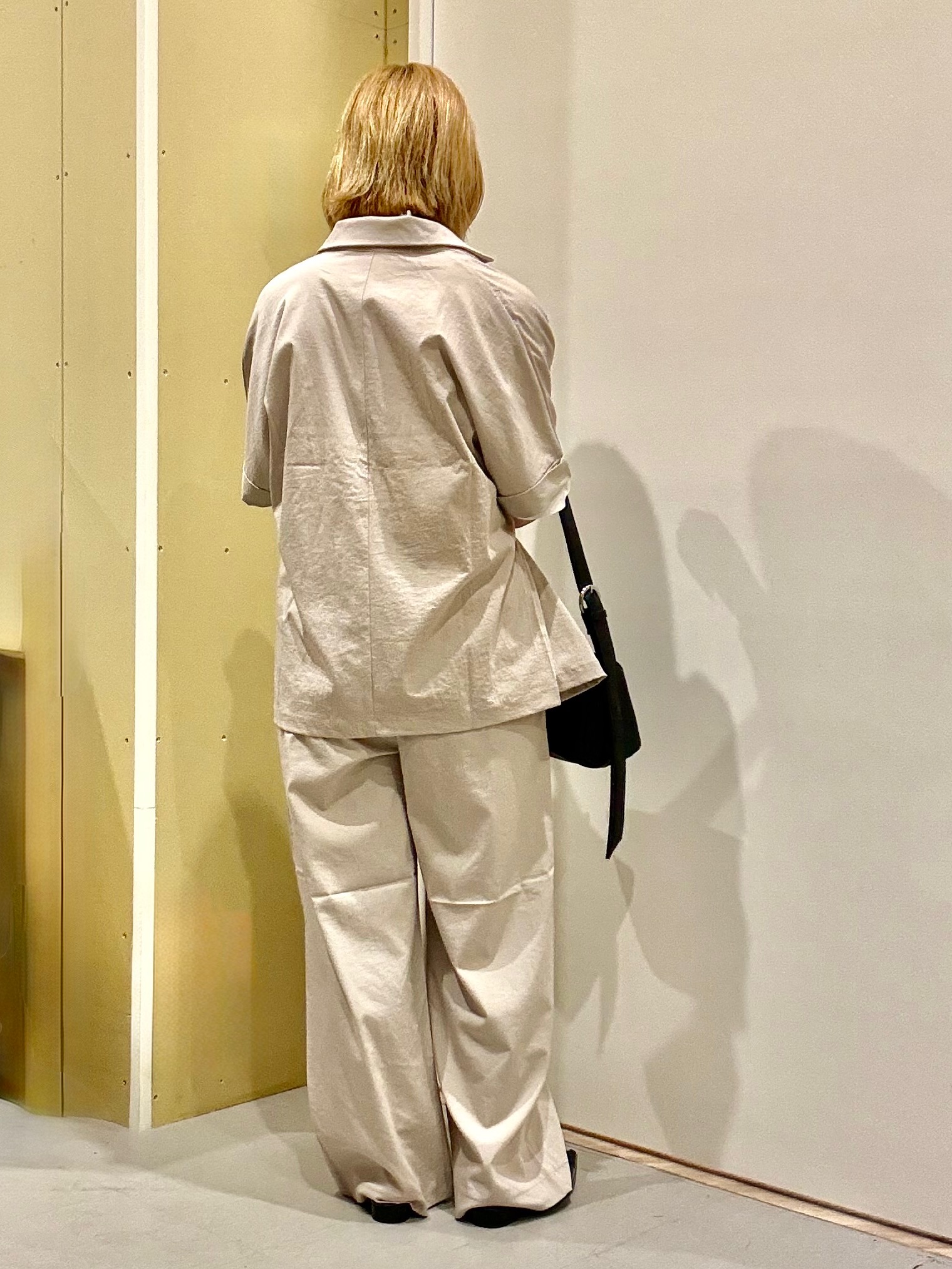 えみ子さんの「SHOO･LA･RUE｜【高レビュー/洗濯機可/セットアップ可】軽凛(かろりん) 半袖ジャケット」を使ったコーディネート