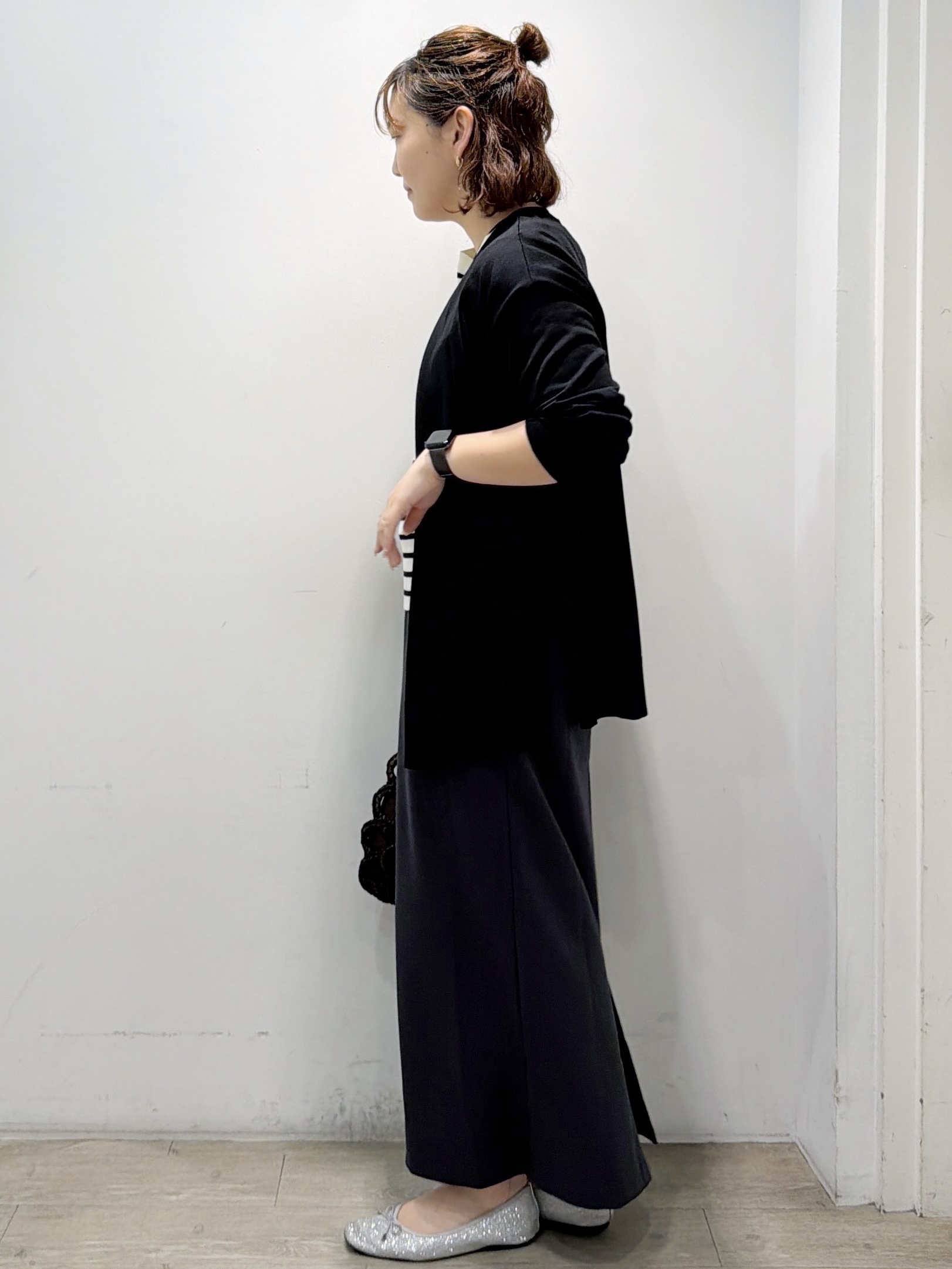 sumicaさんの「OPAQUE.CLIP｜【接触冷感】ニットカーディガン《洗濯機OK／抗ピリング》」を使ったコーディネート