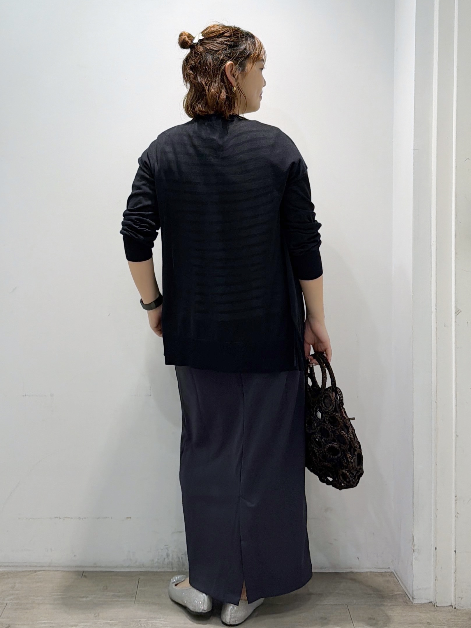 sumicaさんの「OPAQUE.CLIP｜【接触冷感】ニットカーディガン《洗濯機OK／抗ピリング》」を使ったコーディネート