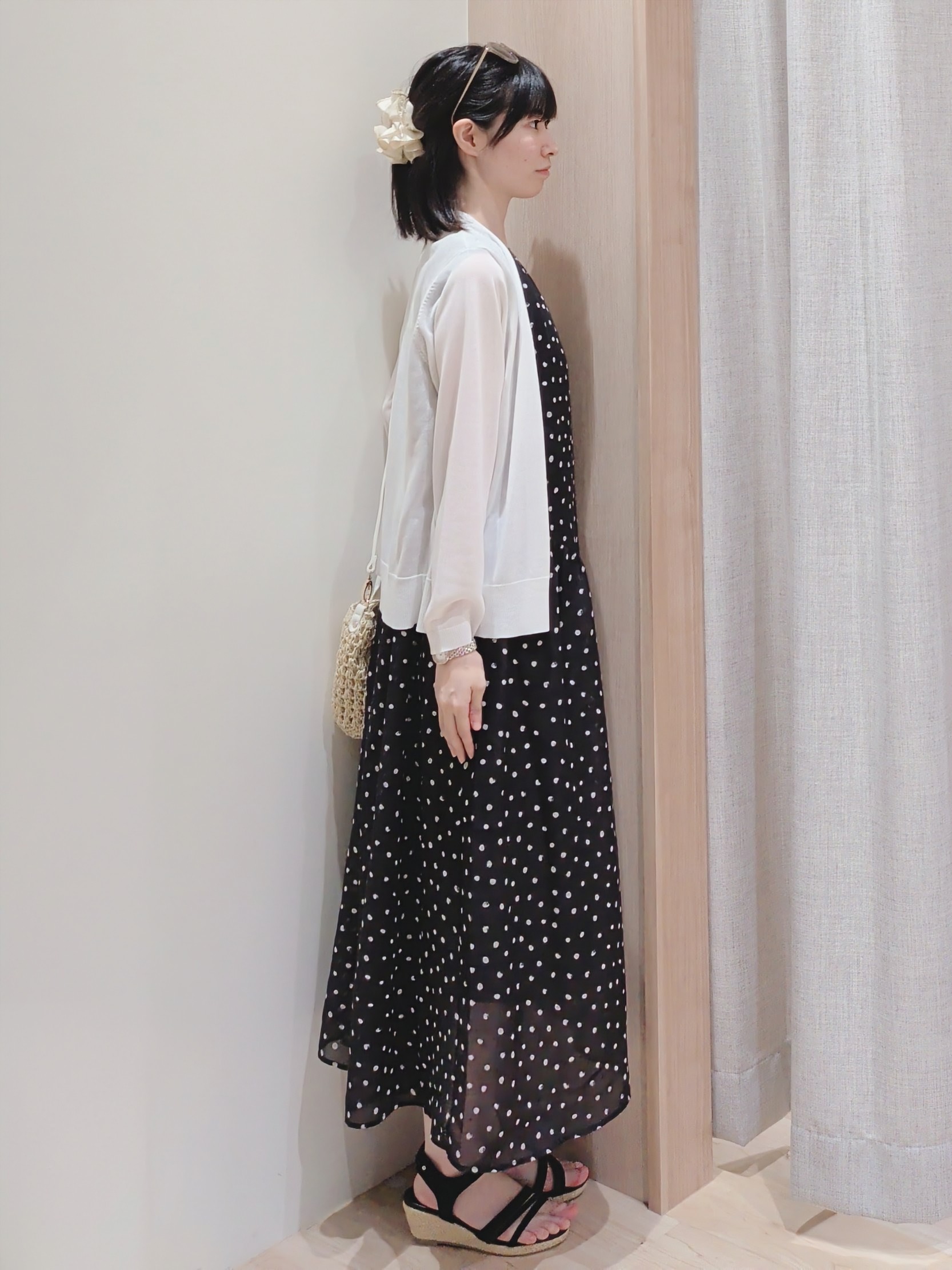 Yuiさんの「grove｜高評価！【UVカット】ベーシックショートカーディガン」を使ったコーディネート