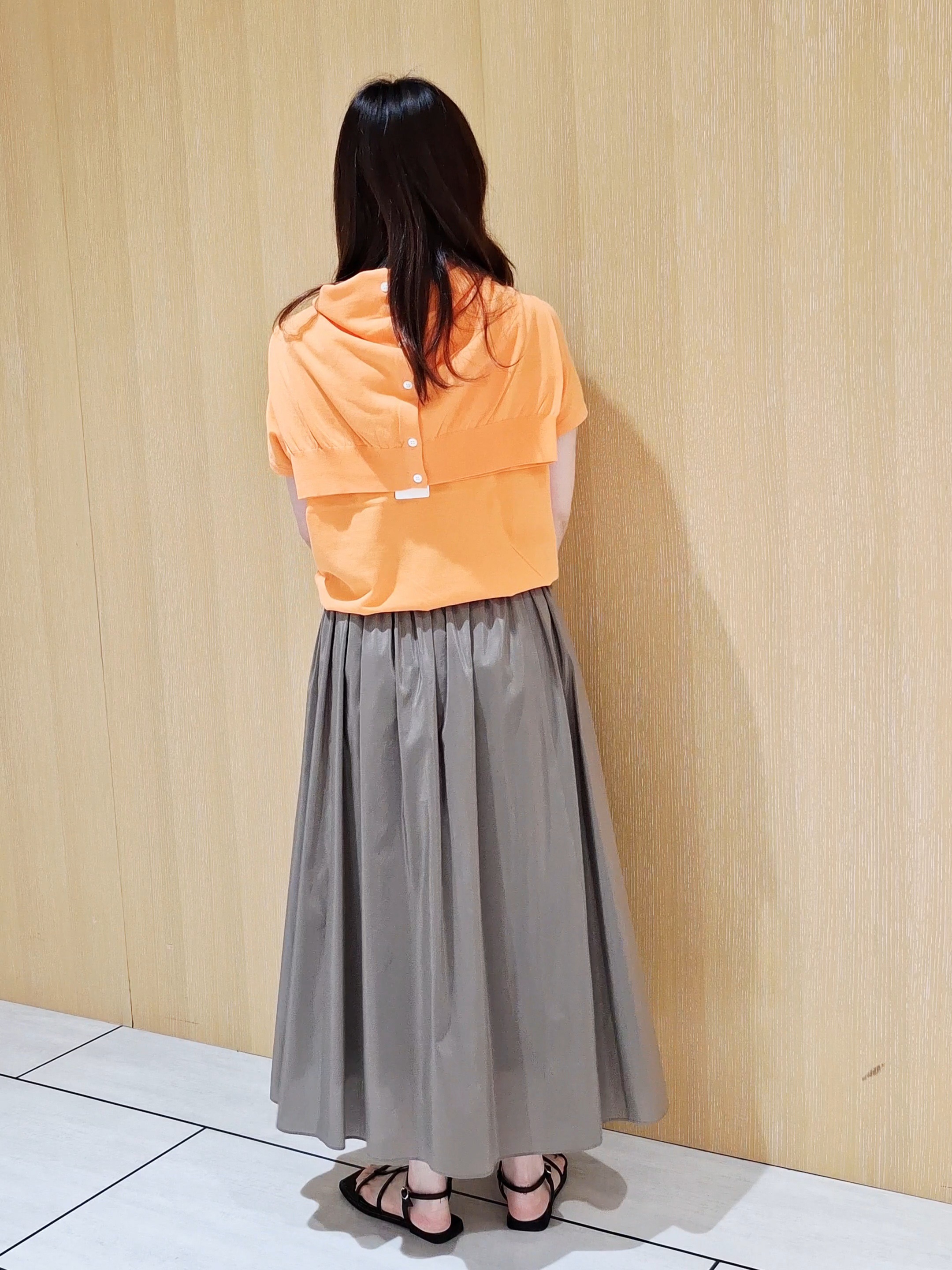 YuKaRiさんの「UNTITLED｜【9色展開/アンサンブル可/洗える】コットンベーシックニット」を使ったコーディネート