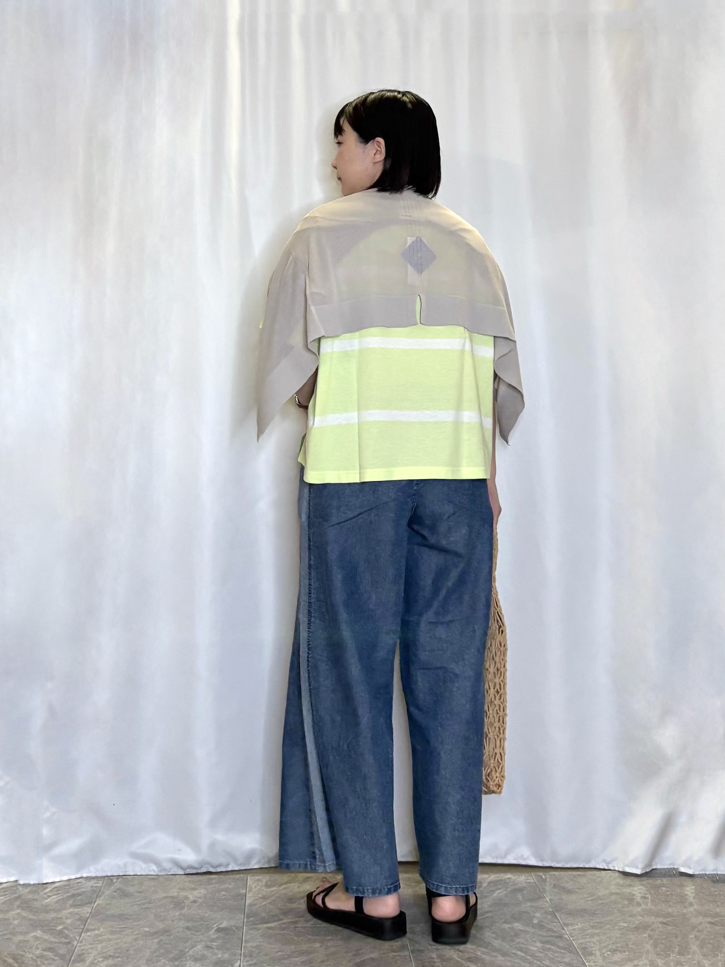 ネリさんの「SHOO･LA･RUE｜【洗濯機可/S-LL】オンにもオフにも マルチに使えるボタンレスカーディガン」を使ったコーディネート