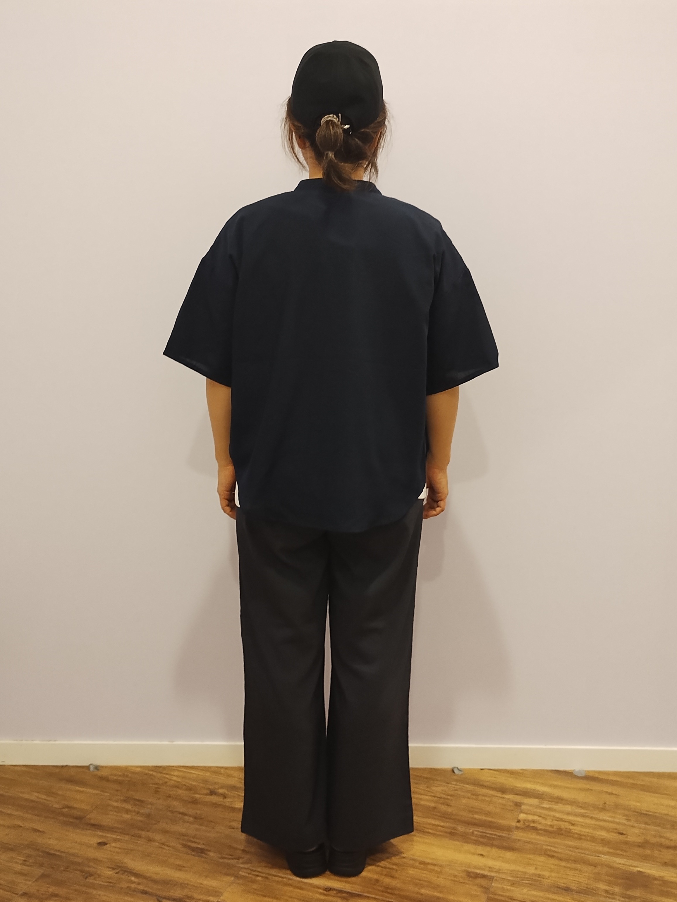 しもさんの「SHOO･LA･RUE｜【洗濯機可/S-LL】夏に快適サラサラ感 大人のプリントTシャツ」を使ったコーディネート