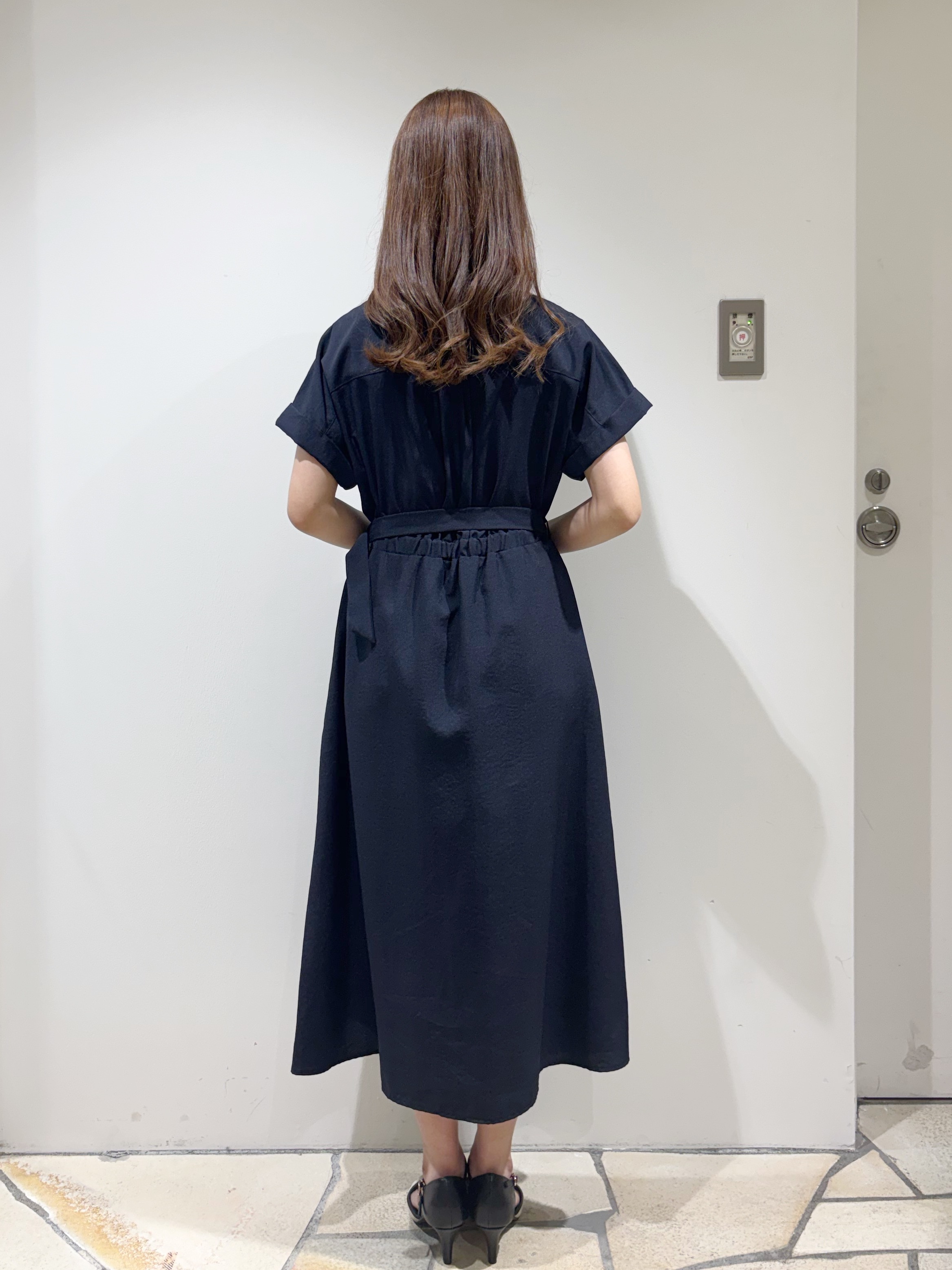 みあたんさんの「index｜ダブルポケットスキッパーワンピース【防シワ／洗濯機OK】《XS～3L／6col》」を使ったコーディネート