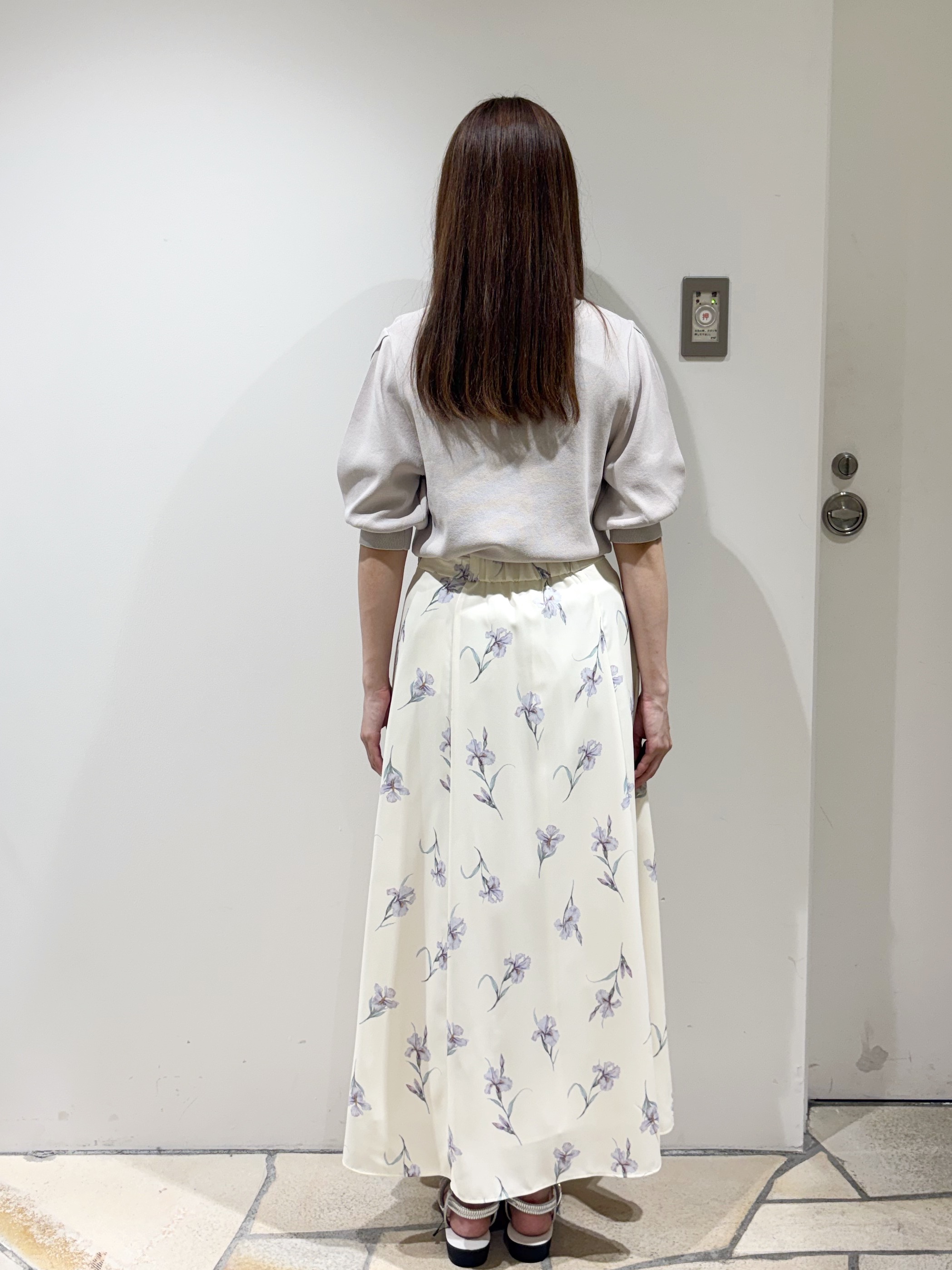 みあたんさんの「index｜【接触冷感／UVケア】クールタッチラップスリーブニット《洗濯機OK／XS～3L／9col》」を使ったコーディネート