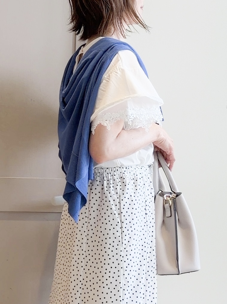 yamakoさんの「grove｜高評価！【UVカット】ベーシックショートカーディガン」を使ったコーディネート