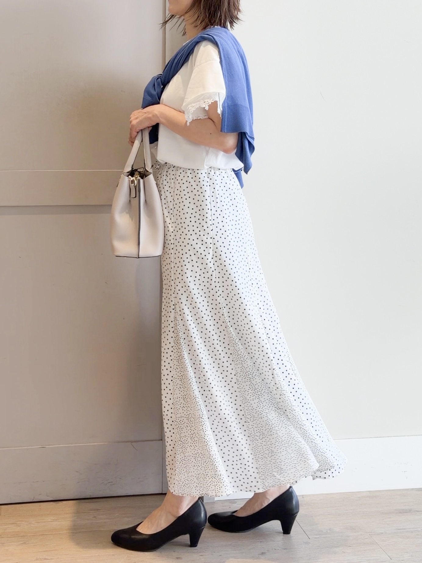 yamakoさんの「grove｜高評価！【UVカット】ベーシックショートカーディガン」を使ったコーディネート