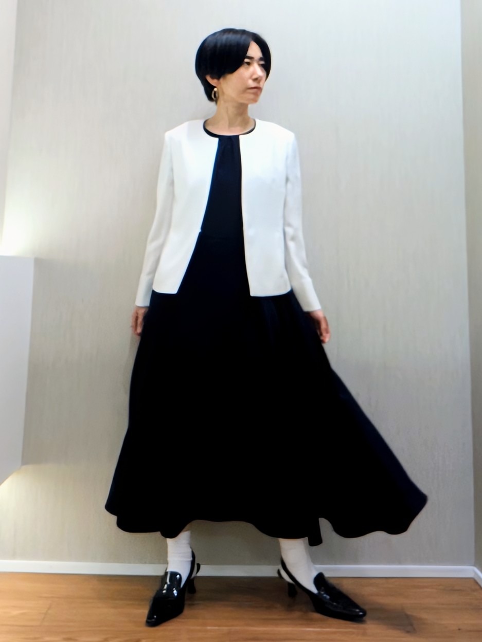 ミズタさんの「UNTITLED｜【清涼感/洗える】ミニマルシルエットジャケット」を使ったコーディネート