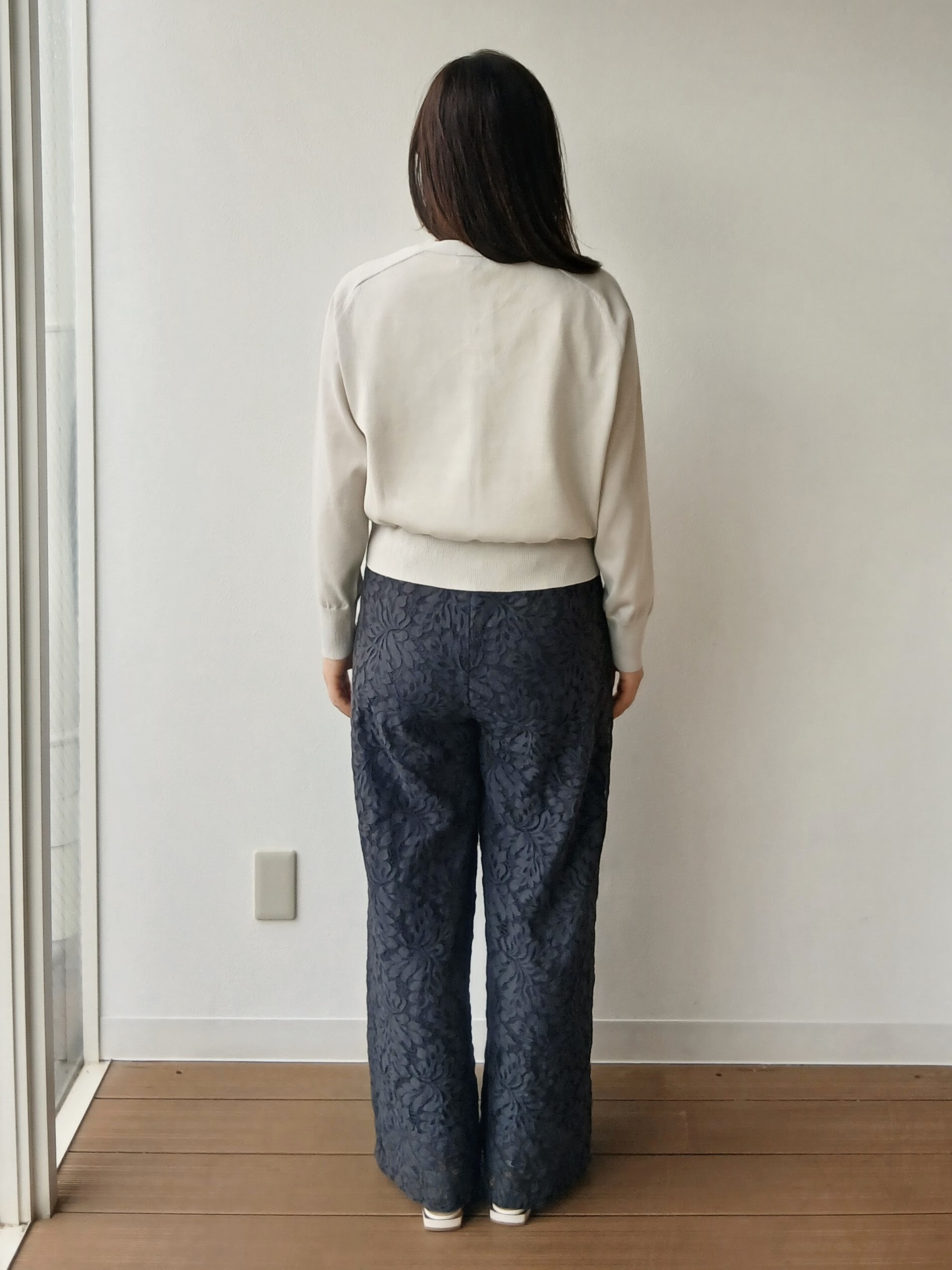 なみきさんの「UNTITLED｜【アンサンブル可/日除け・冷房対策】シアーレーヨンZIPカーディガン」を使ったコーディネート