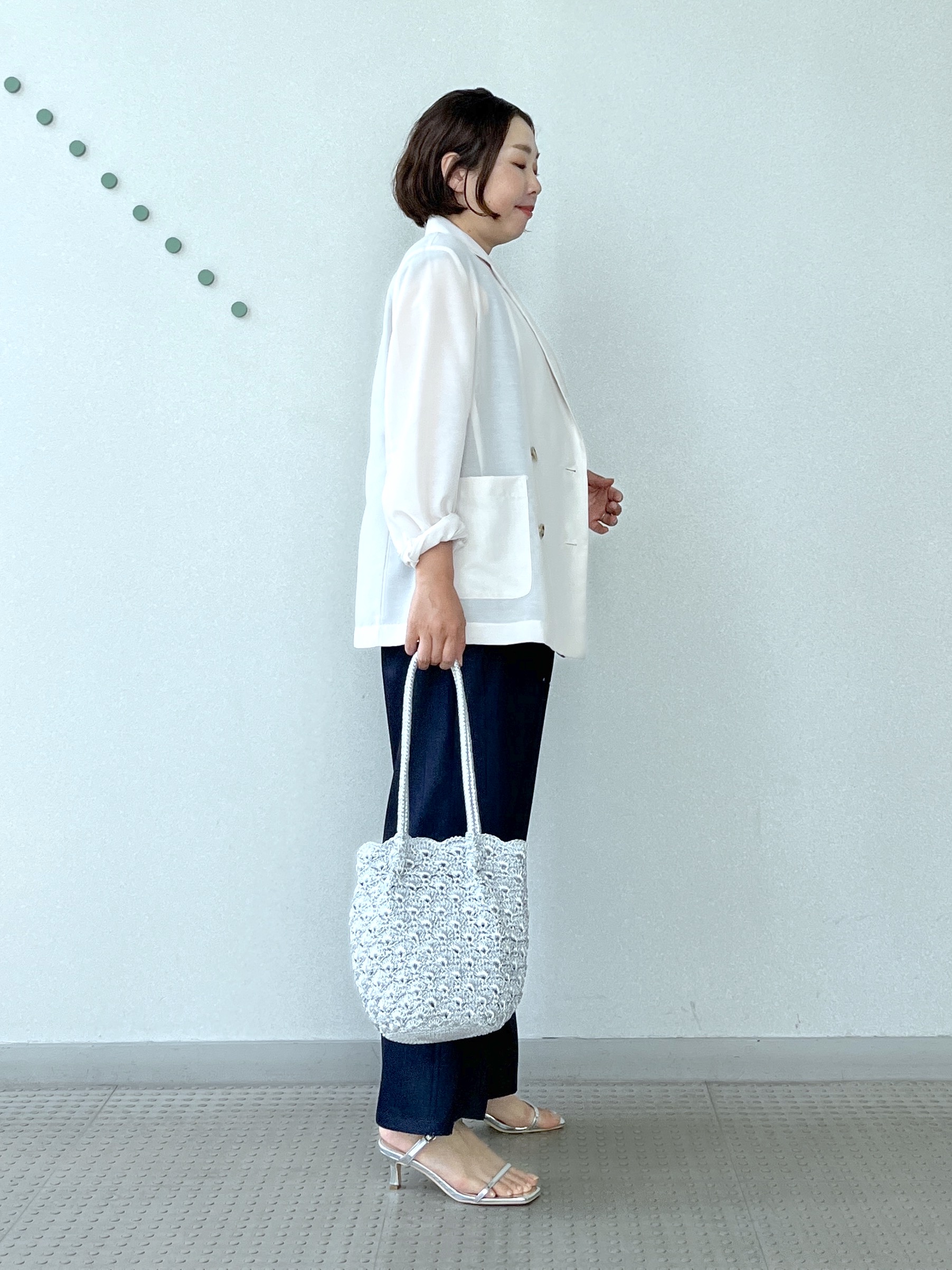 Soeさんの「DRESSTERIOR｜【otonaMUSE5月号掲載】スキニーベルトサンダル」を使ったコーディネート