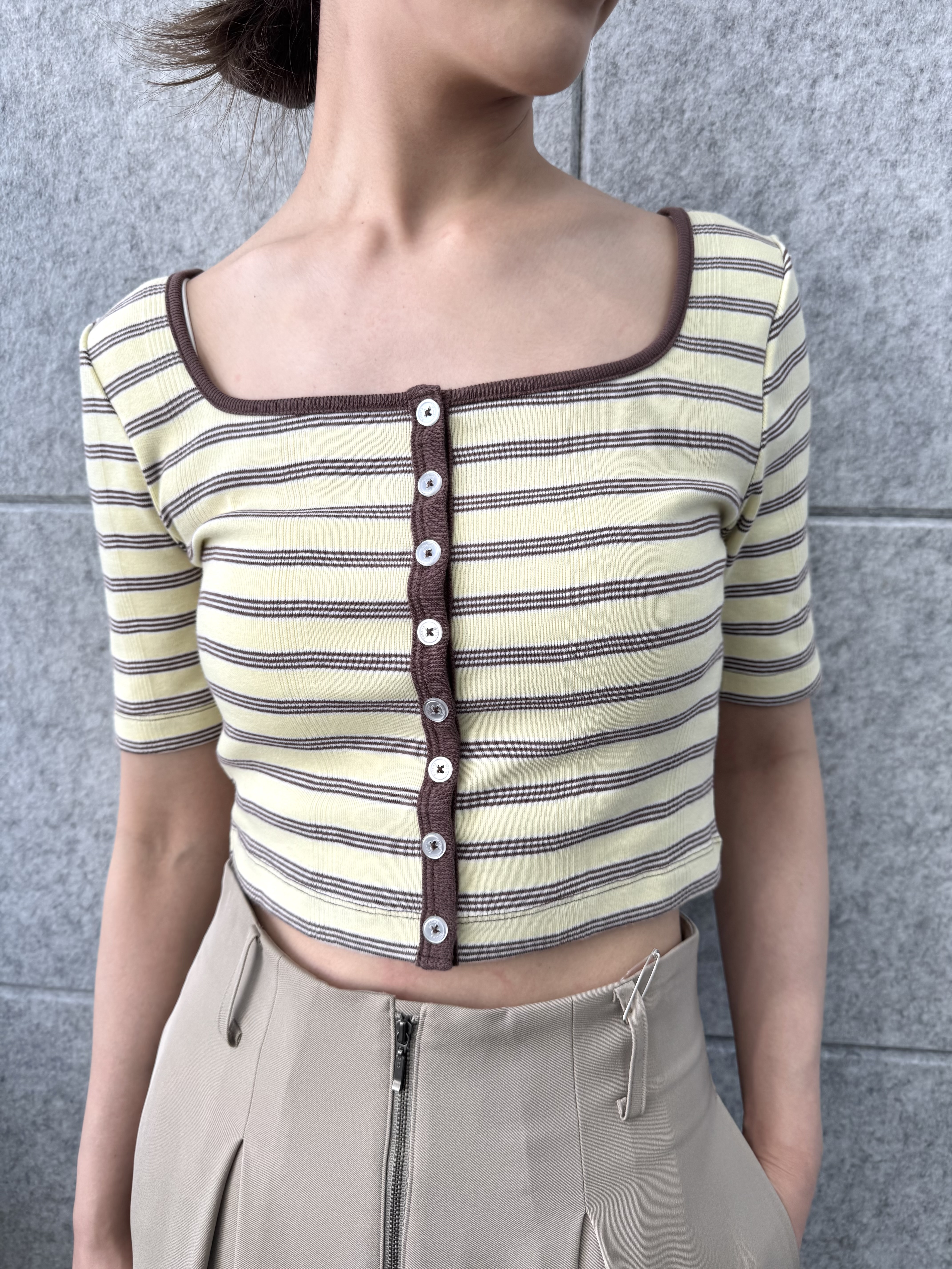 uchi__yamaさんの「CODE A｜zip wide pants」を使ったコーディネート
