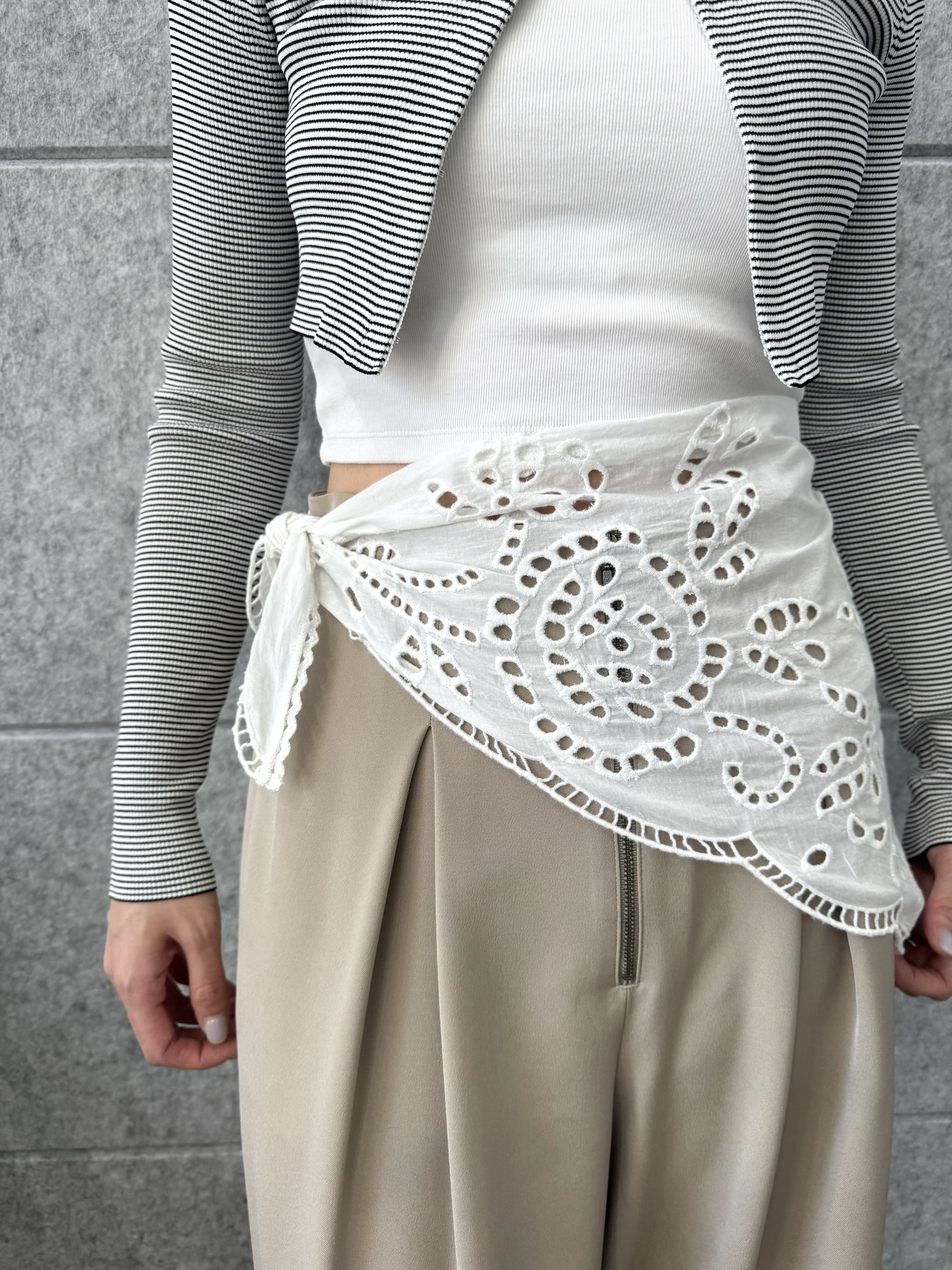 uchi__yamaさんの「CODE A｜zip wide pants」を使ったコーディネート
