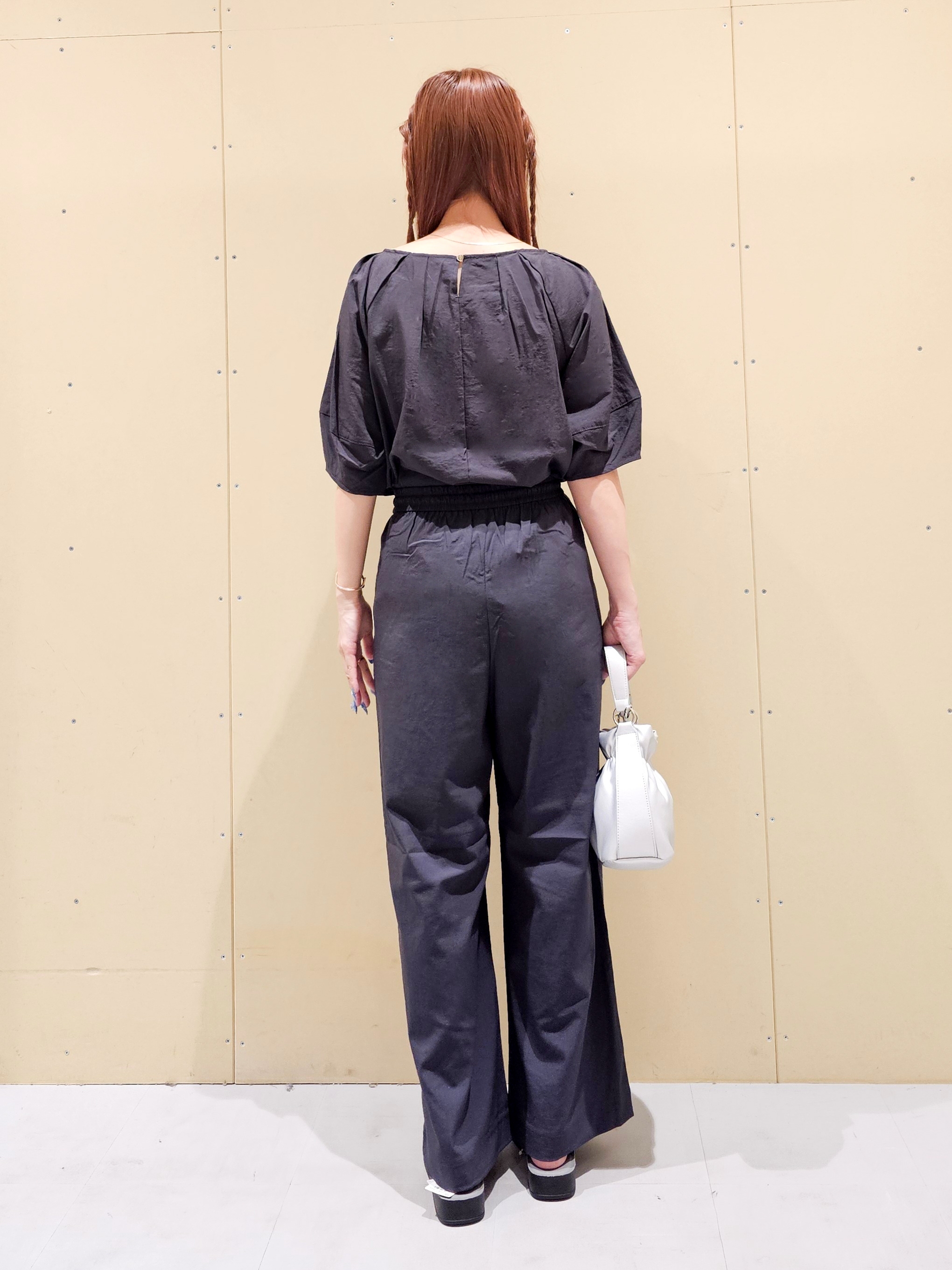 ゆゆさんの「SHOO･LA･RUE｜【S-LL/洗濯機可/セットアップ可】軽凛(かろりん) タックブラウス」を使ったコーディネート