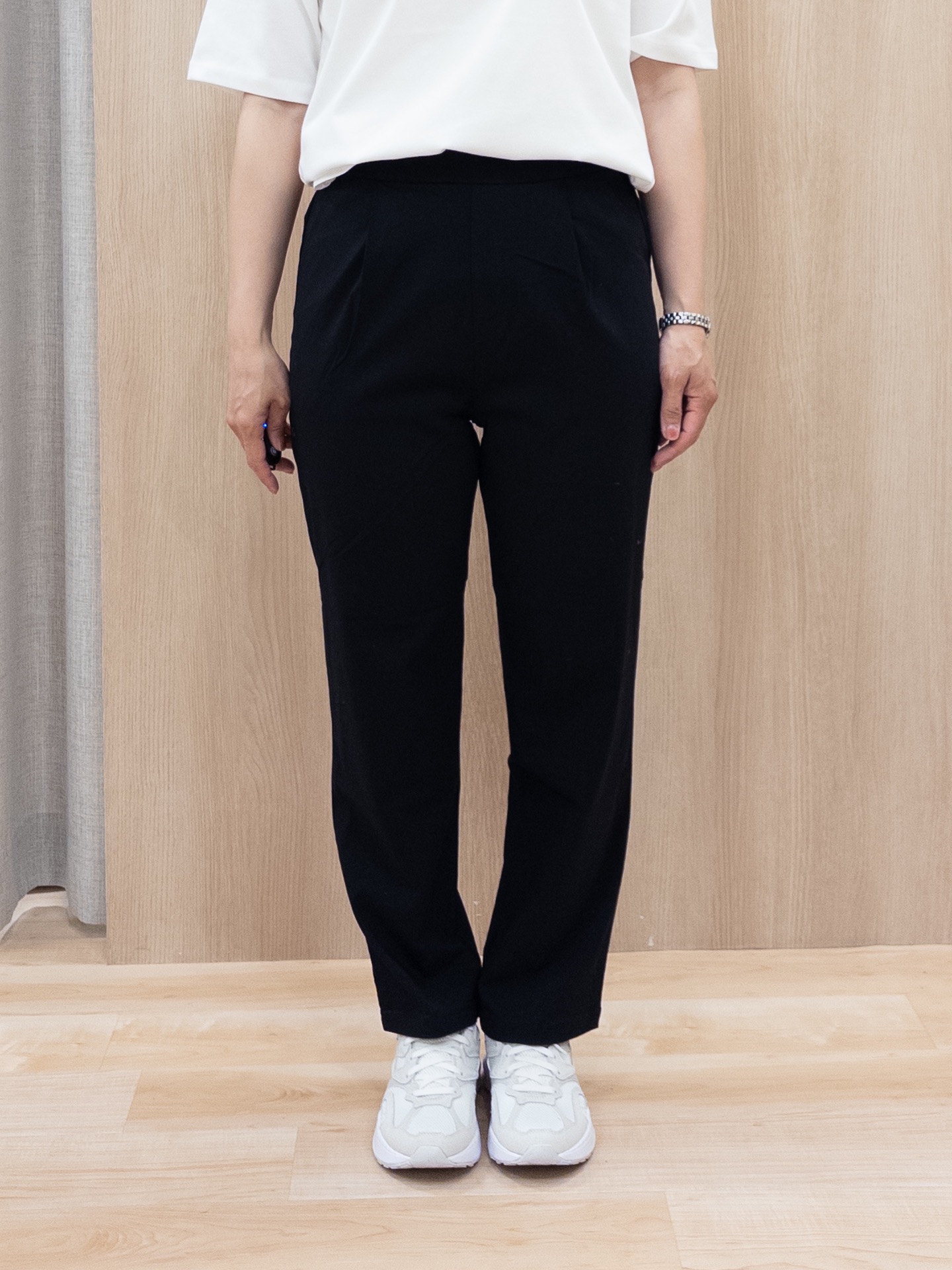 シュウコさんの「grove｜【UVカット/接触冷感】プリントアソート5分袖Tシャツ」を使ったコーディネート
