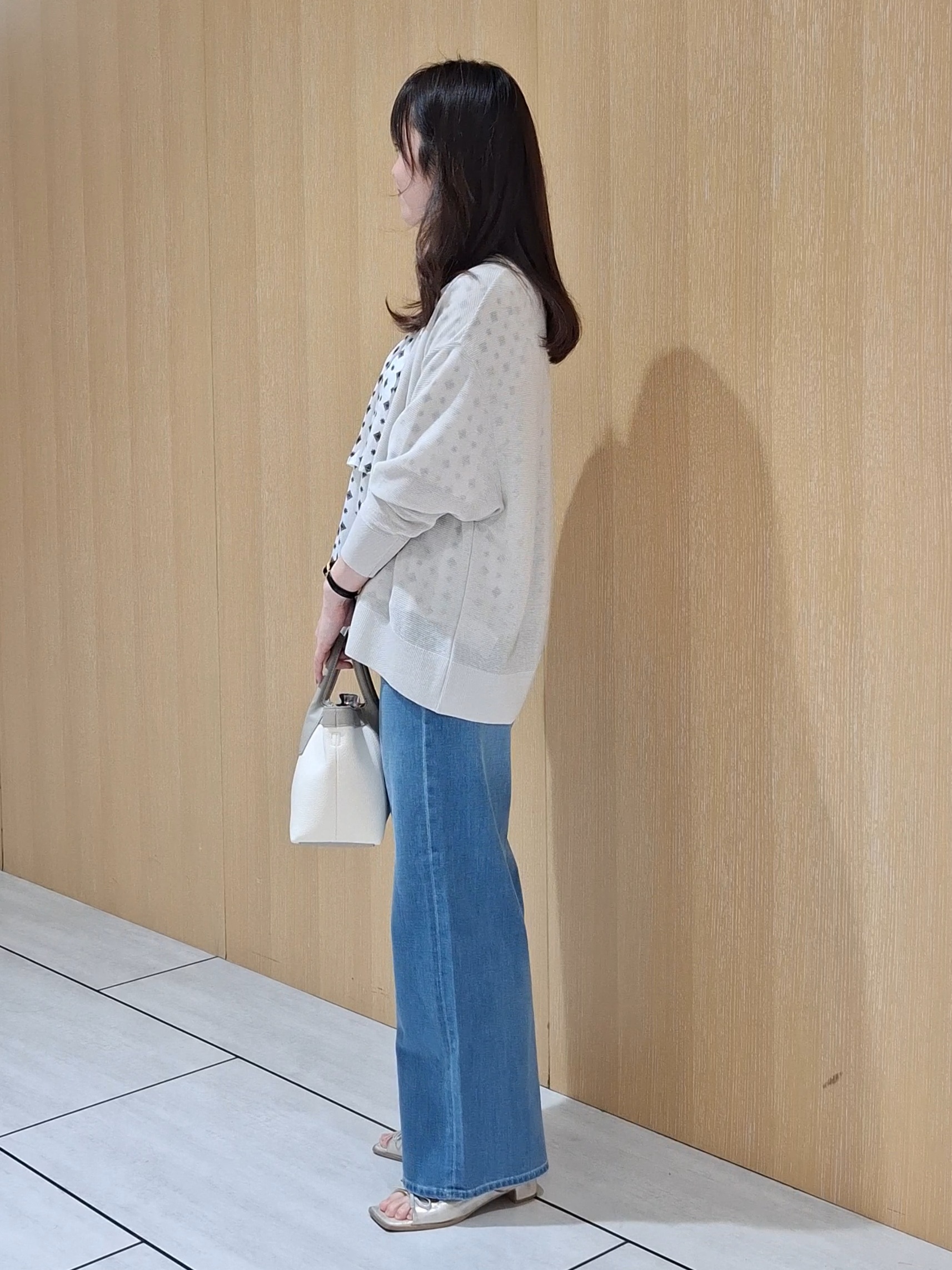 YuKaRiさんの「UNTITLED｜【日除け・冷房対策に】コットンリネンカーディガン」を使ったコーディネート