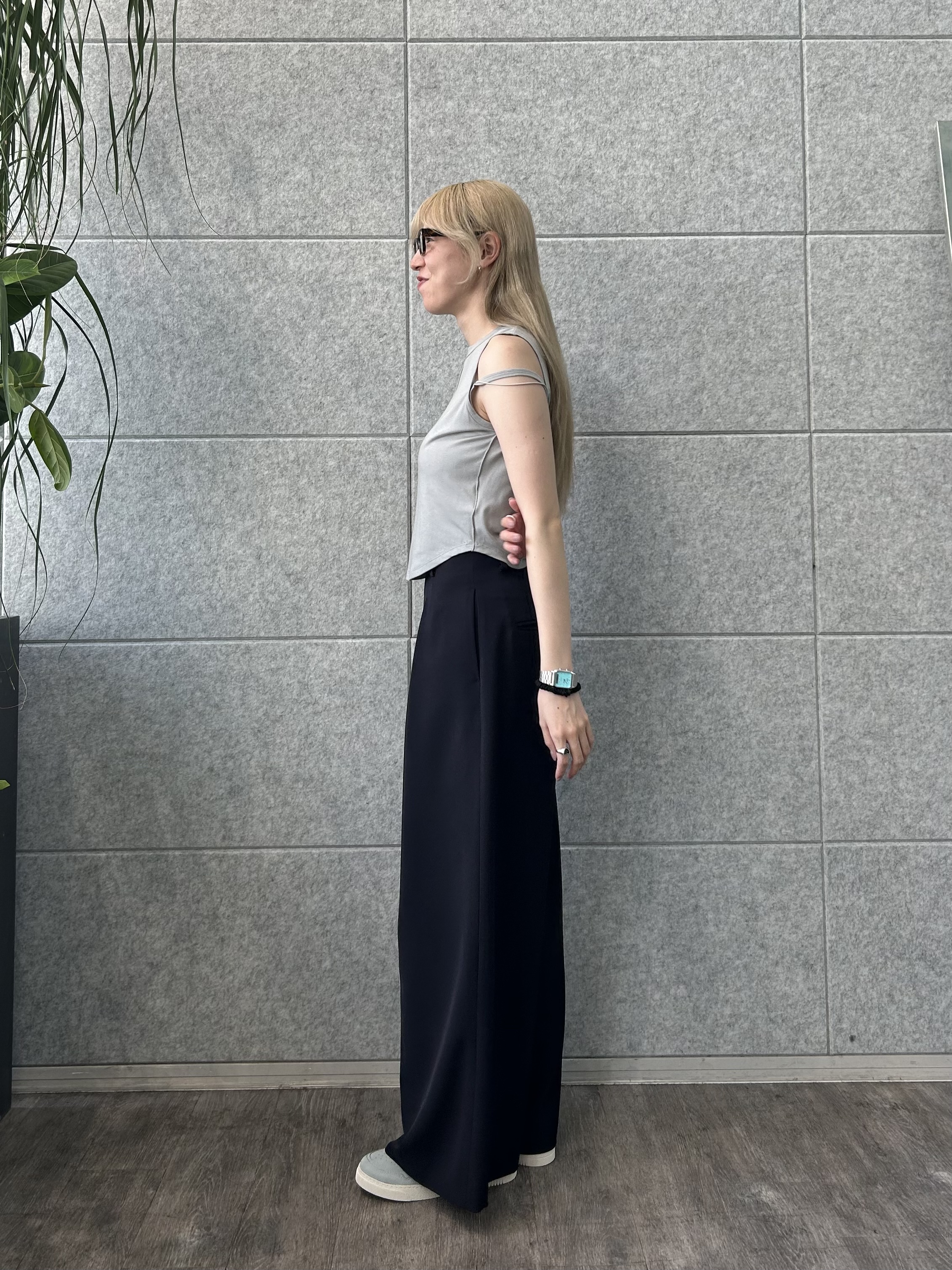 honoka Aさんの「CODE A｜compact edge tee」を使ったコーディネート