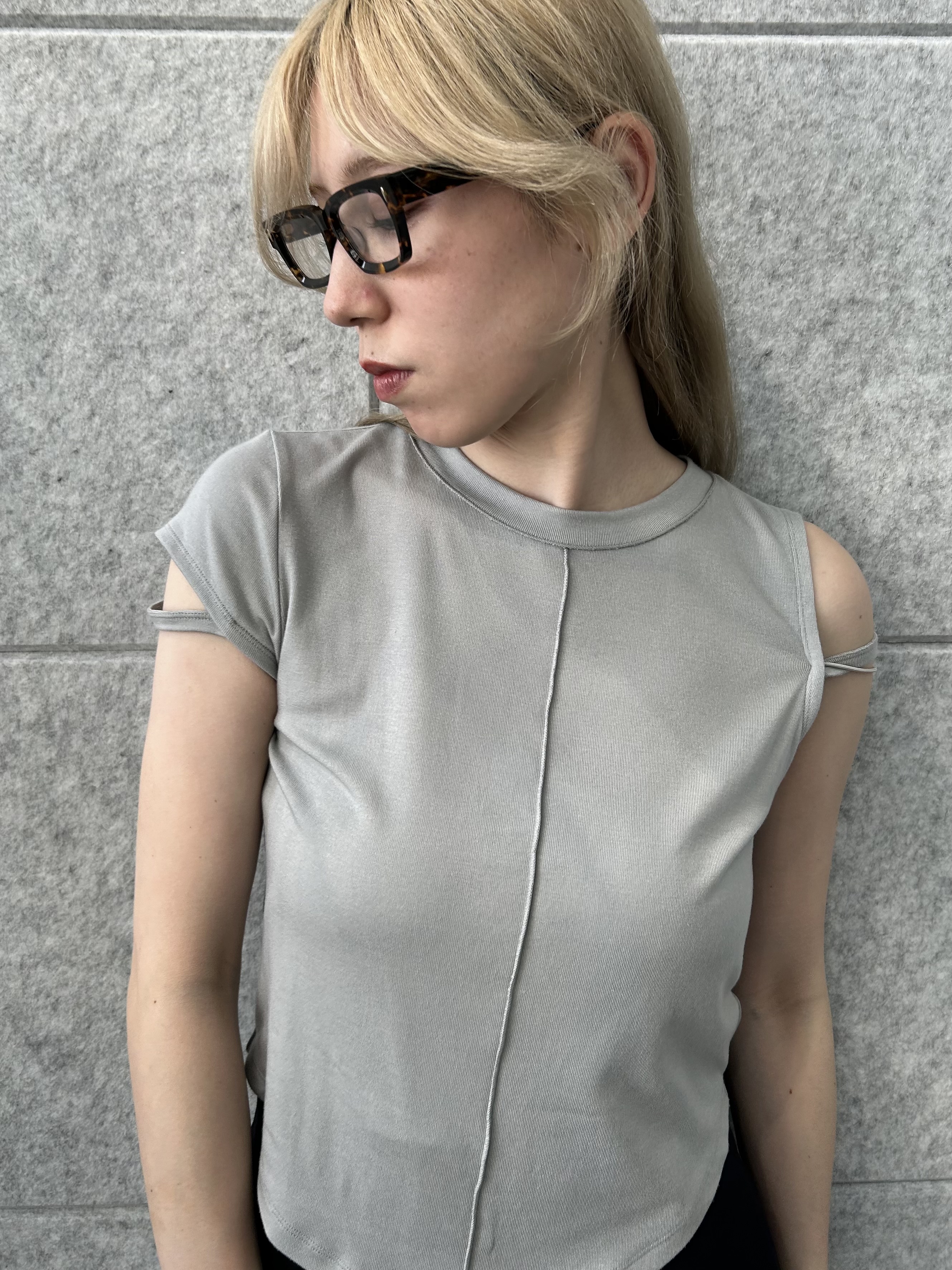 honoka Aさんの「CODE A｜compact edge tee」を使ったコーディネート