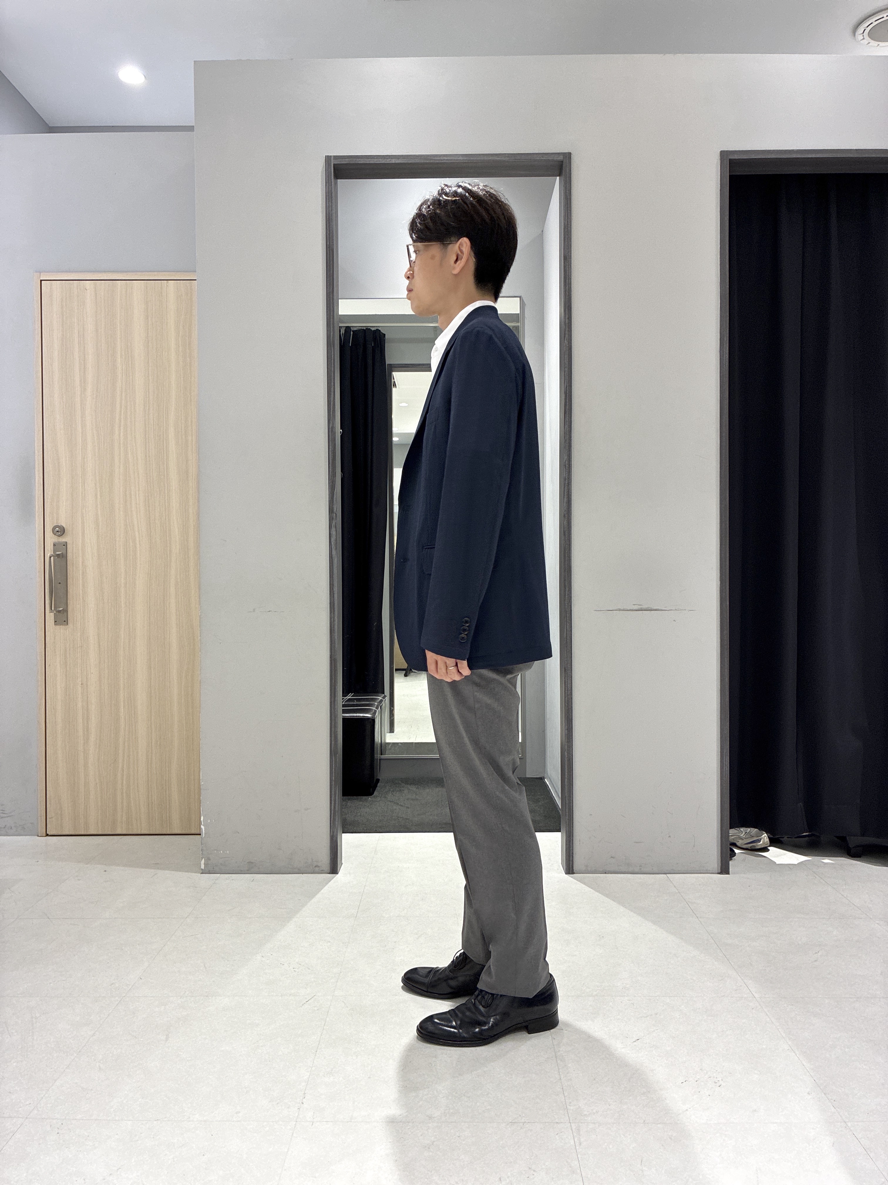 わいずみさんの「TAKEO KIKUCHI｜【Begin5月号掲載/通気性】トリコットサッカー ジャケット」を使ったコーディネート