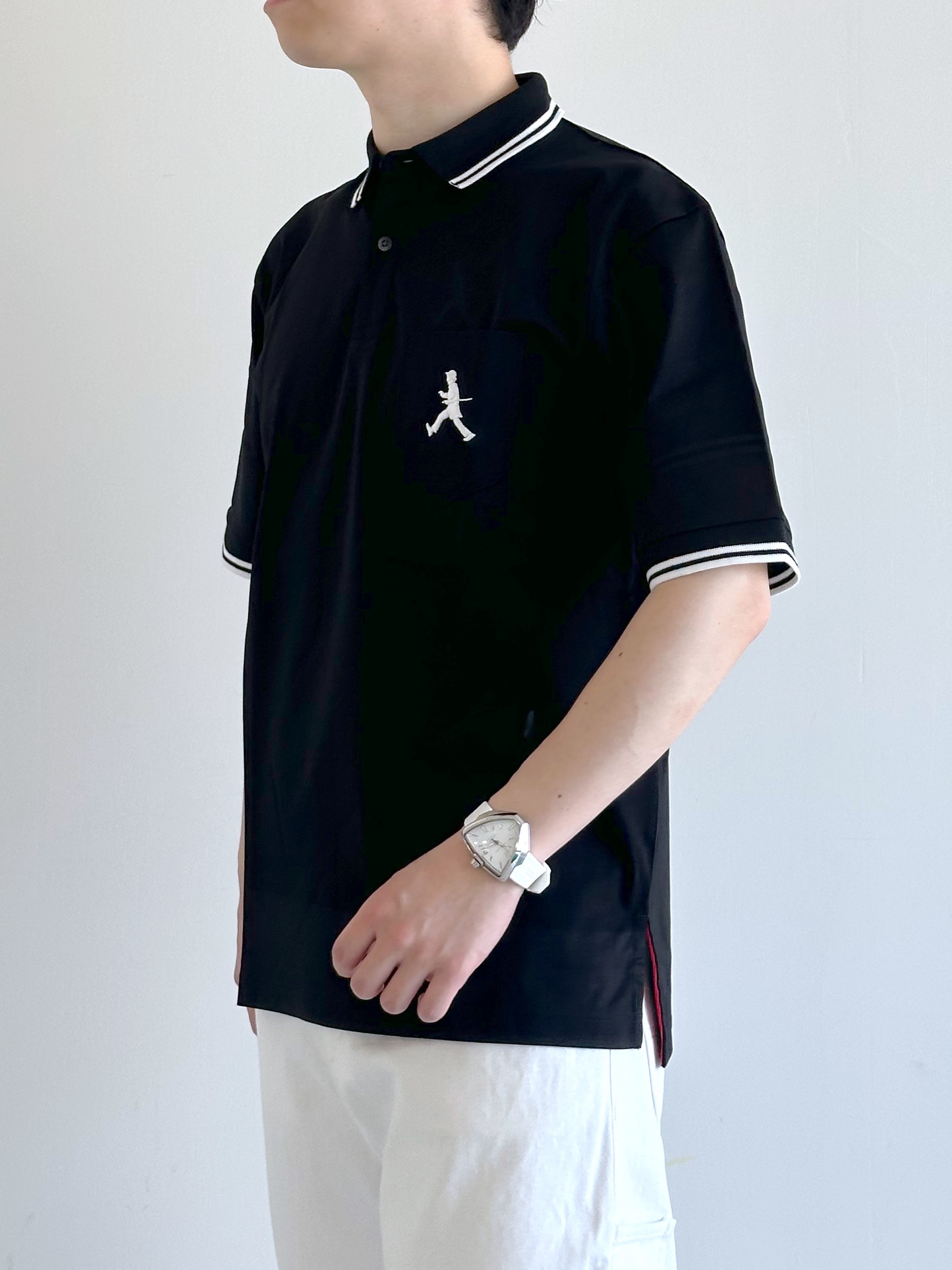 イッシーさんの「TAKEO KIKUCHI｜【BOWLER HAT LABEL】アイスクリアコットン ボーラーハットウォーカー ポロシャツ」を使ったコーディネート