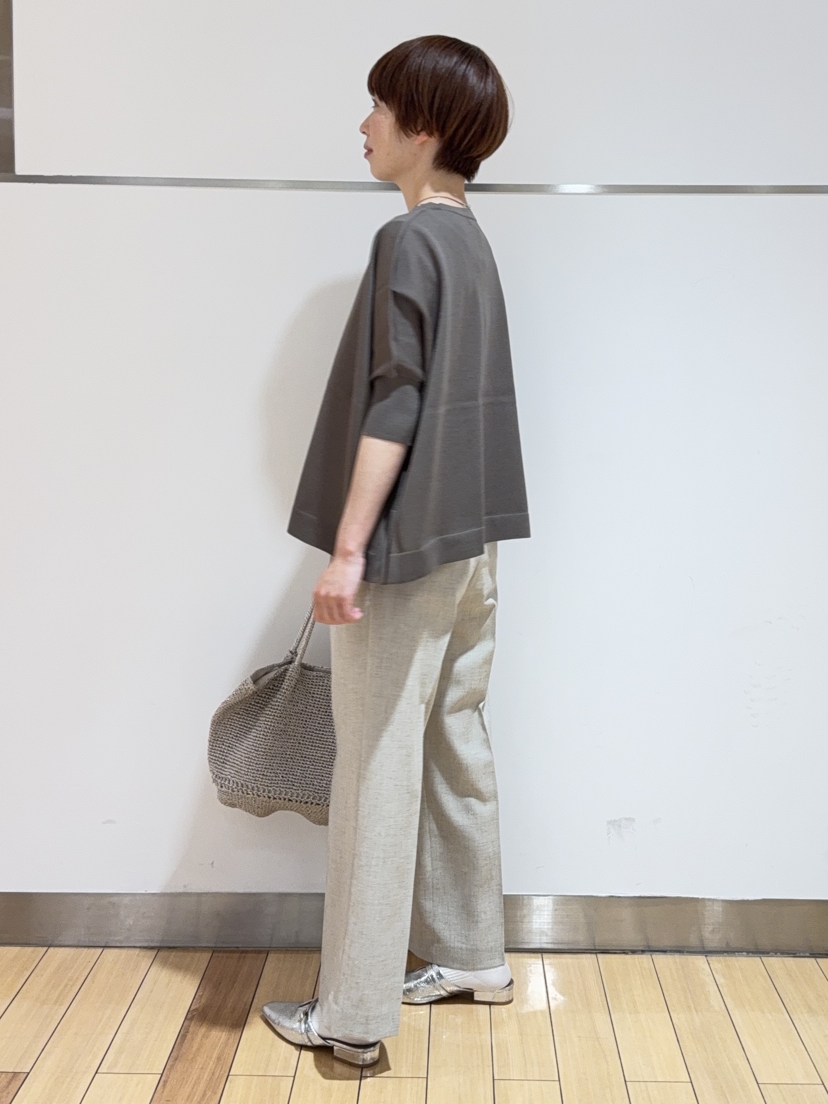 あやさんの「UNTITLED｜【アンサンブル可/洗える】シアーレーヨンニット」を使ったコーディネート